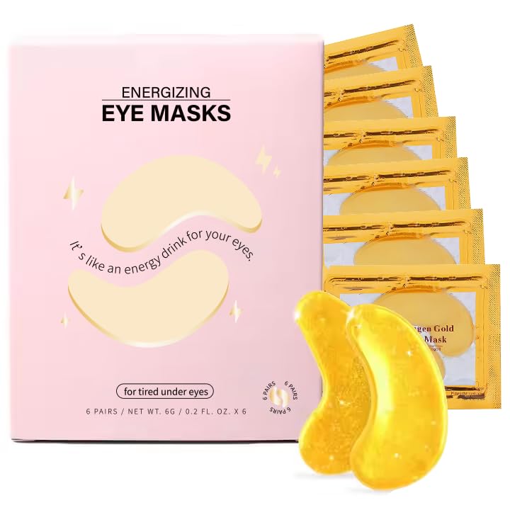 Best Under Eye Masks for Dark Circles & Puffiness - Hydrating & Brightening Eye Treatment - Perfect for Skincare Routine & Self-Care