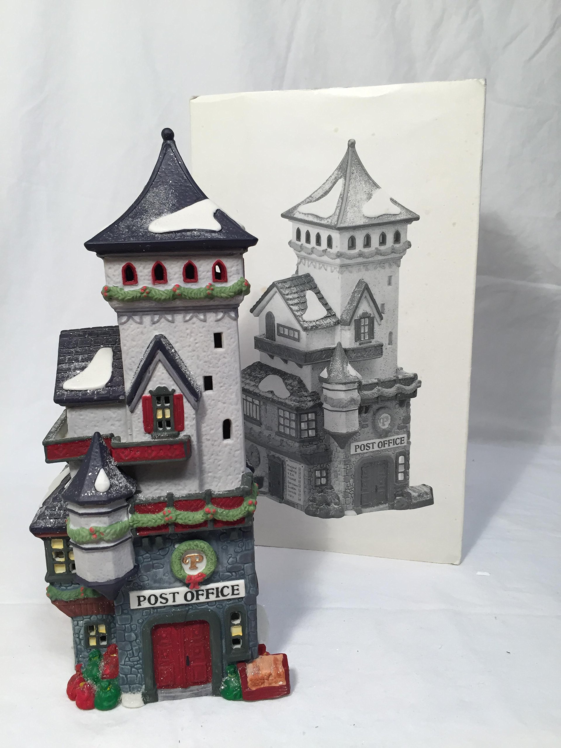 Department 56 North Pole Series Christmas Village Post Office - Collectible Holiday Decor for Winter Village Displays & Christmas Tree Scenes