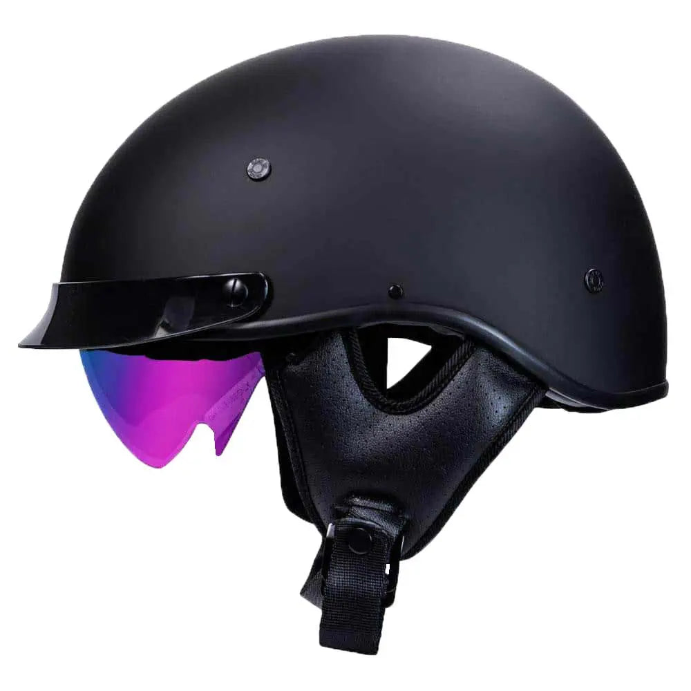 VOSS 707 Iridium Replacement Visor Shield for Motorcycle Helmets - High-Quality UV Protection & Anti-Fog Lens for Safe Riding