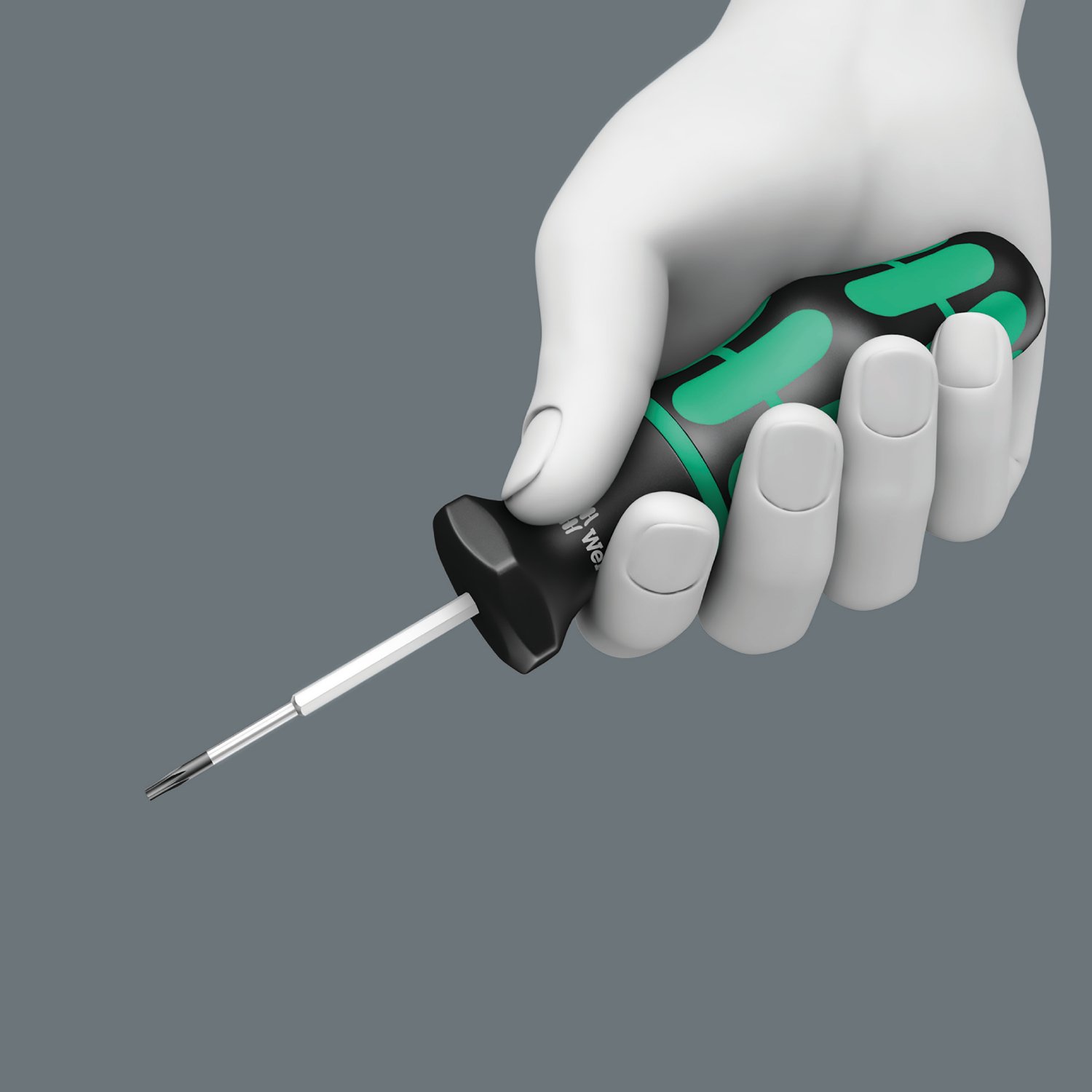 Wera 05027910001 Kraftform 300 Hex Torque-Indicator Screwdriver - 2mm Hex Head, 65mm Blade Length - Perfect for Precision Mechanics & Electronics Repair