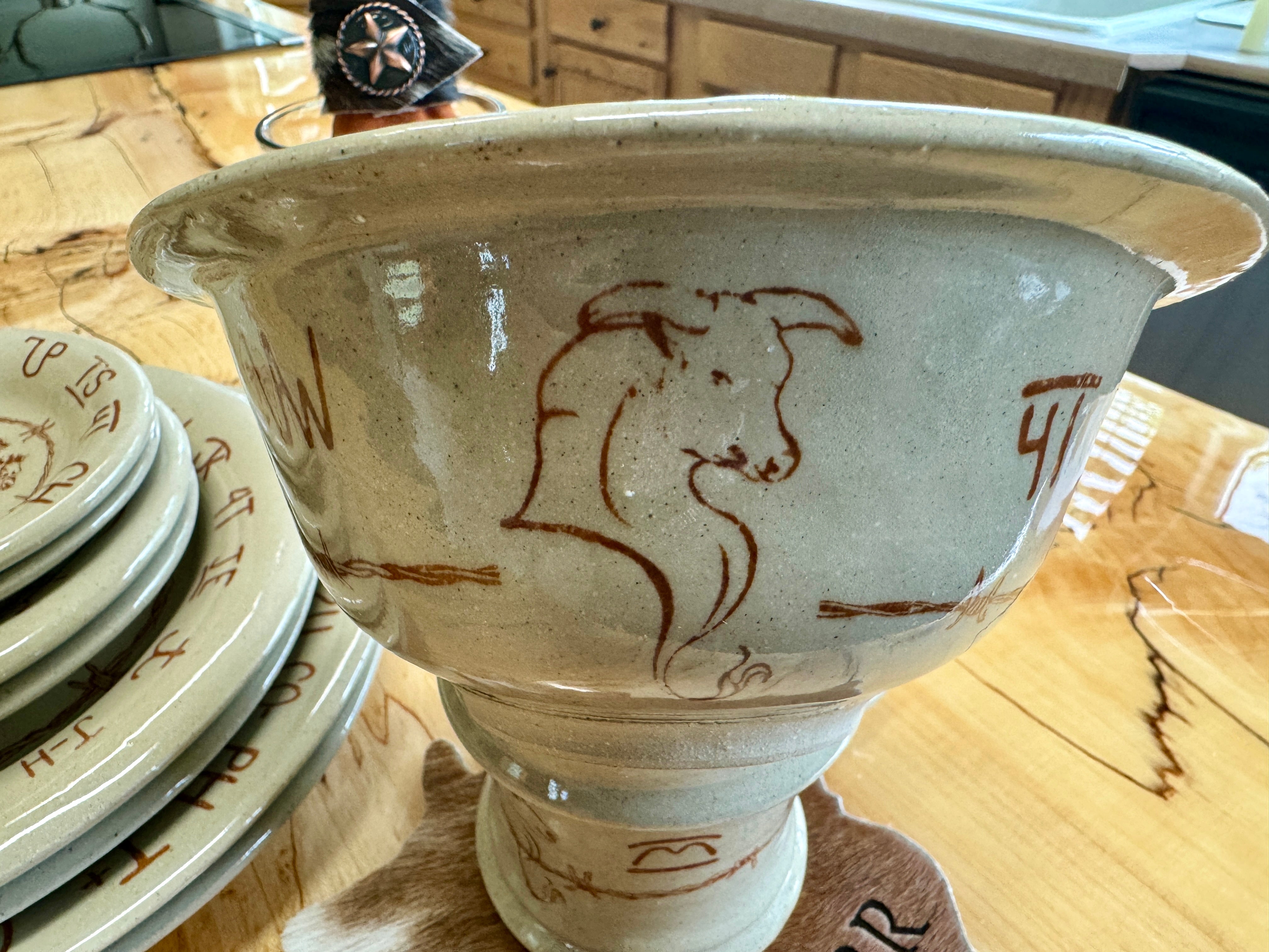 Blue Mountain Brands Ceramic Cereal Bowl - 16oz Porcelain Breakfast Bowl for Cereal, Soup, Salad - Perfect for Home, Office, or Restaurant Use
