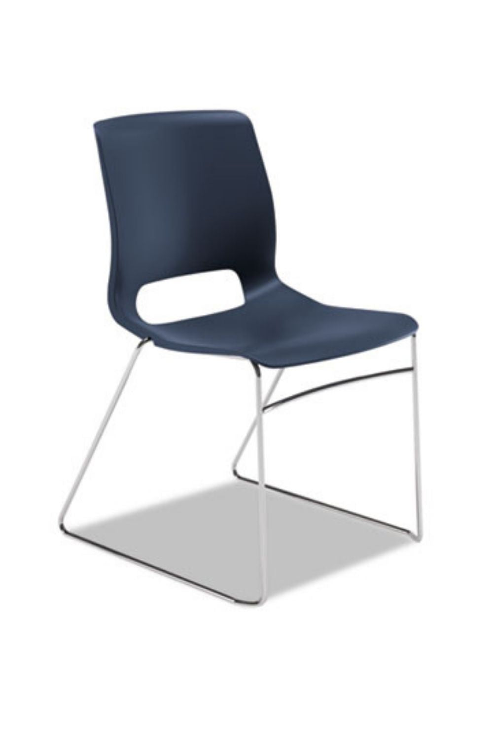 HON Motivate High Density Stacking Chair - Set of 4 Stackable Office Chairs for Conference Rooms, Classrooms & Events - Durable Plastic Seating Solution