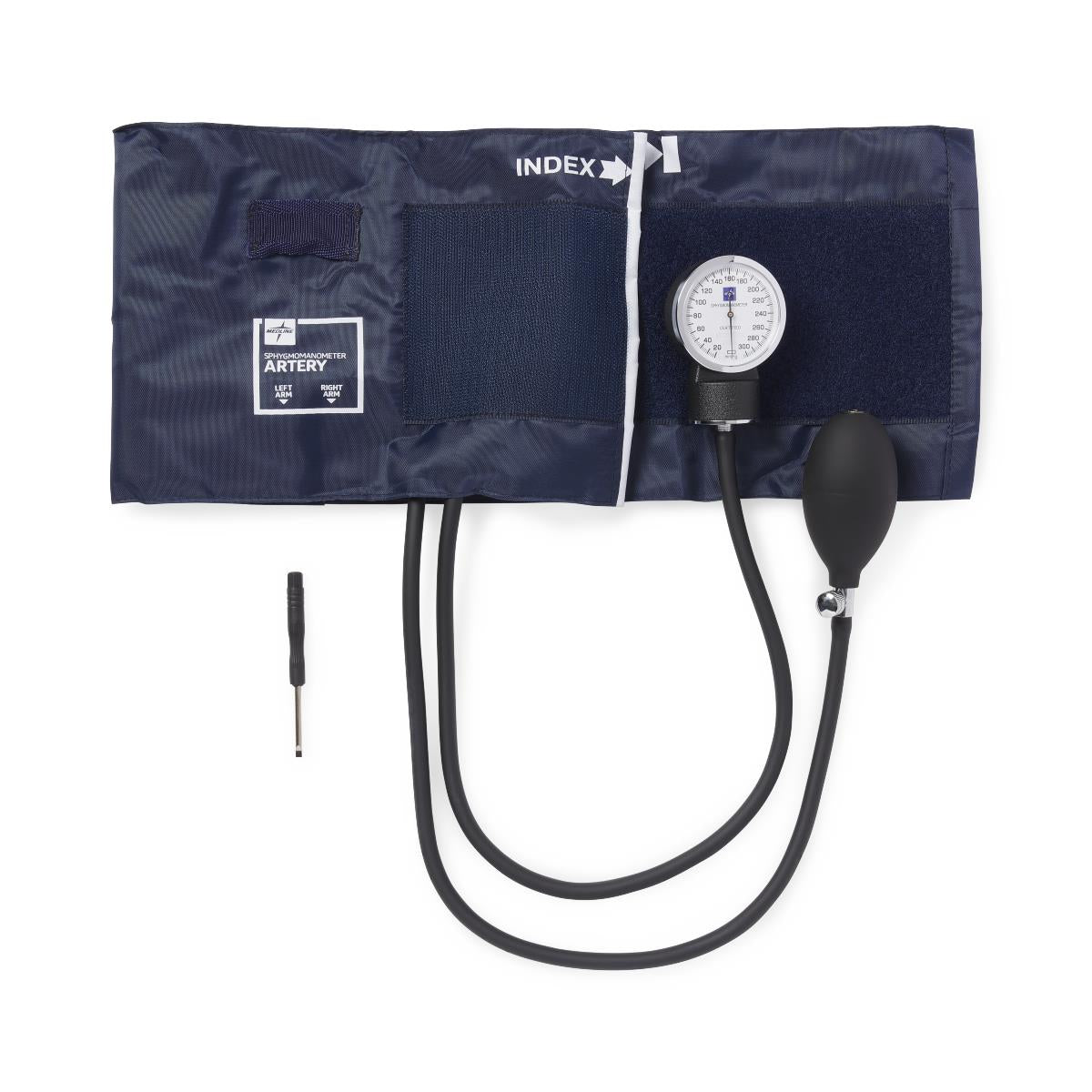 Accurate Aneroid Blood Pressure Monitor for Adults - Large Cuff Size | Home Use & Doctor's Office | Easy-to-Read Dial for Hypertension Monitoring