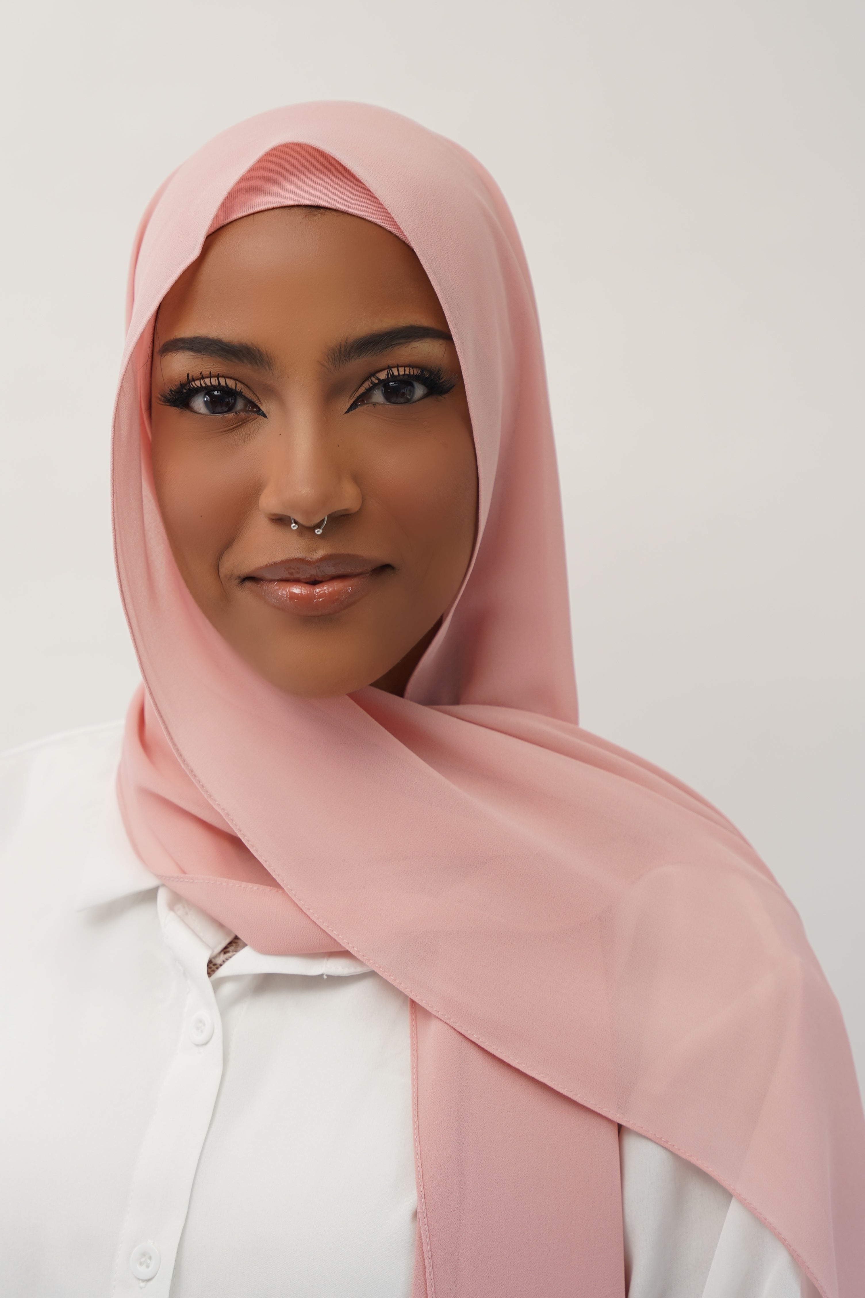 Farah Chiffon Hijab Set - Soft & Lightweight Muslim Scarf for Women - Perfect for Daily Wear, Prayer, and Special Occasions