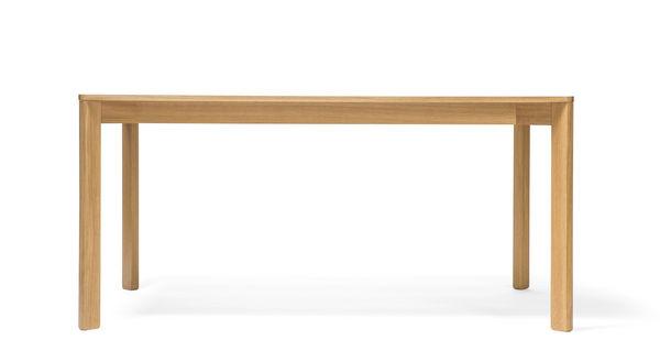 Lasu Modern Dining Table by Ton - Solid Wood Kitchen Table for 6 - Perfect for Family Dinners & Entertaining Guests