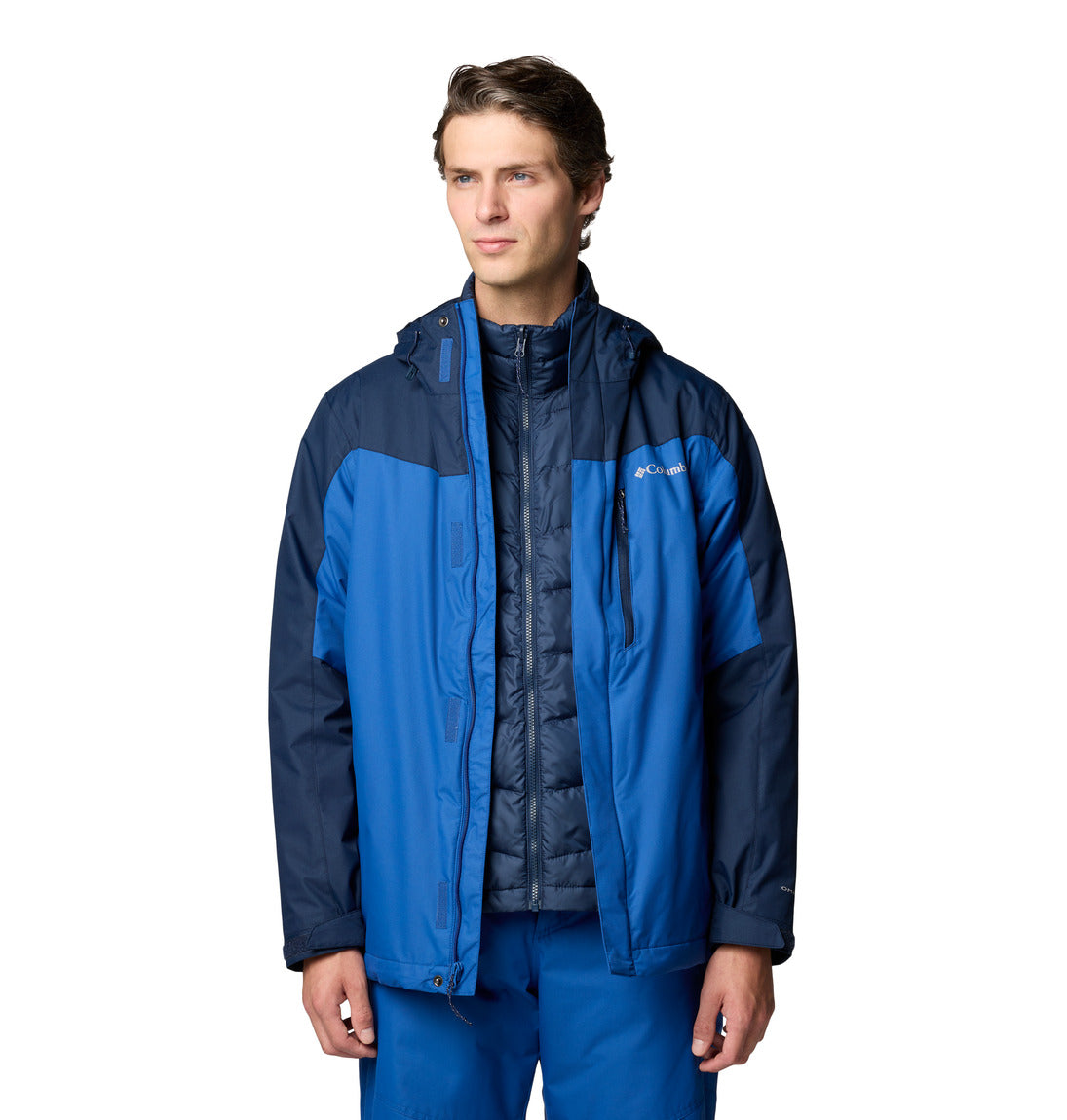 Columbia Whirlibird V™ Interchangeable Jacket for Men - Waterproof & Breathable Outdoor Jacket for Hiking, Skiing & Winter Adventures