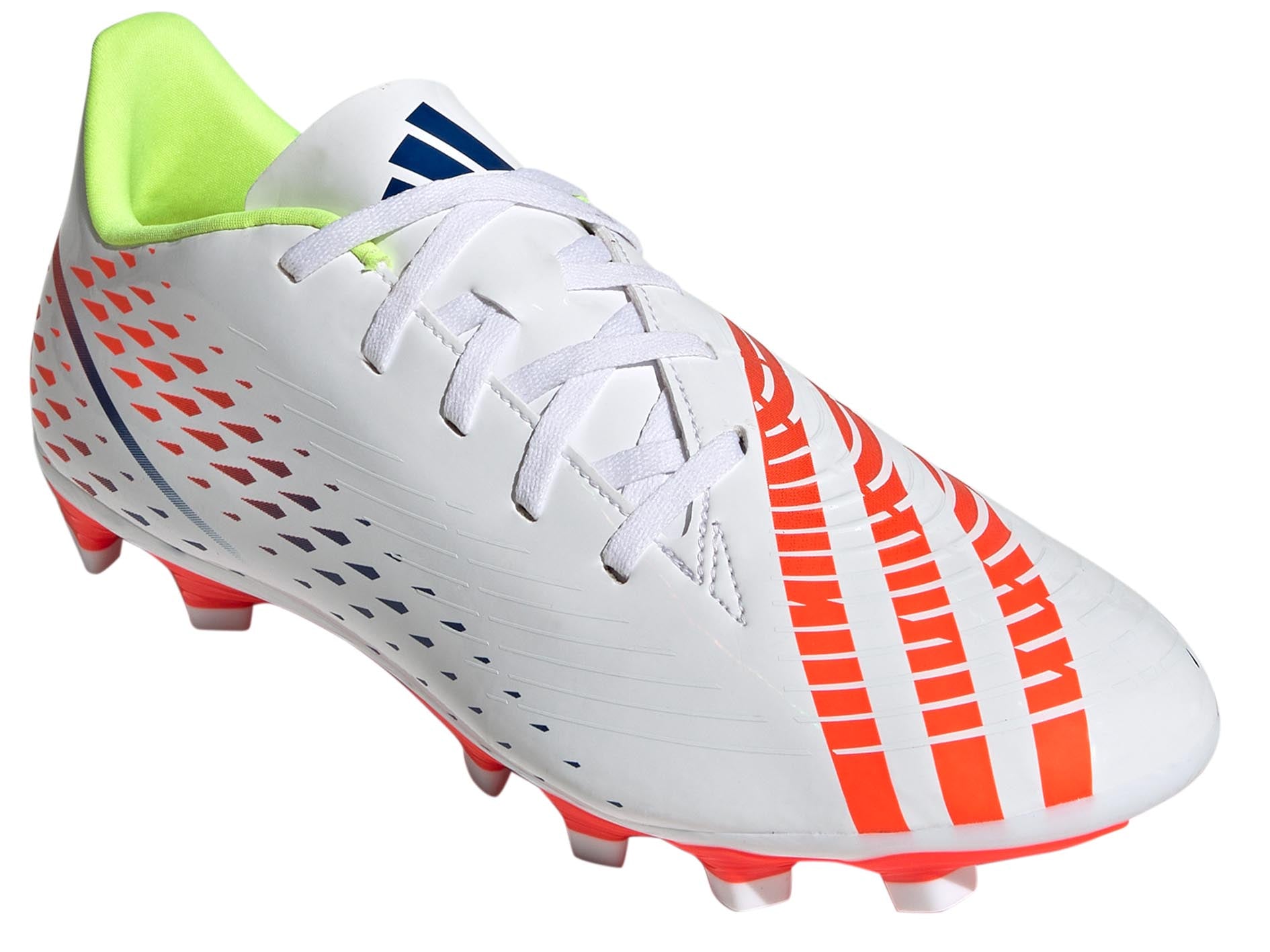 Adidas Men's Predator Edge .4 FXG Soccer Cleats - Lightweight & Durable for Turf & Artificial Grass - Perfect for Training & Matches (GW0989)