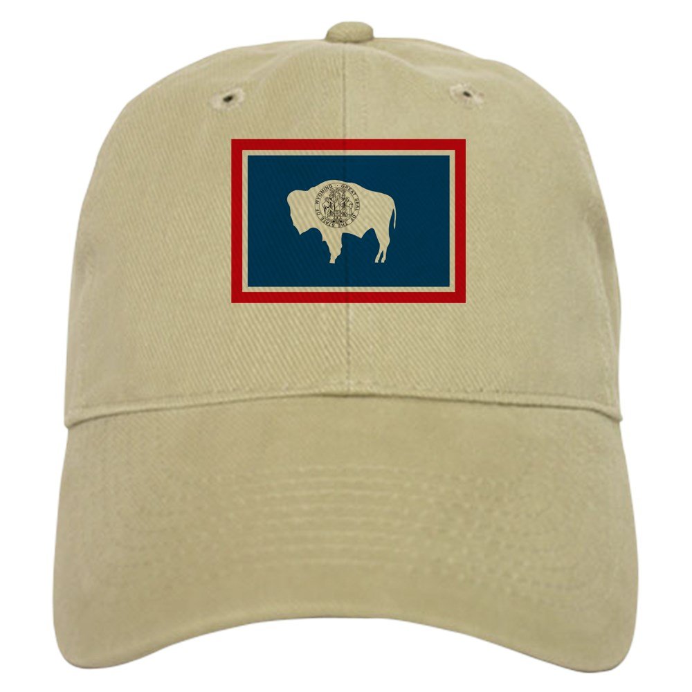 Wyoming Flag Adjustable Baseball Cap - One Size Fits Most - Patriotic State Pride Hat for Men & Women - Perfect for Outdoor Activities, Sports Events, and Casual Wear