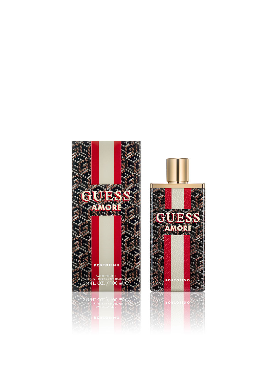GUESS Amore Portofino Eau De Toilette Spray for Women - 3.4 oz / 100ml Fresh Floral Fragrance - Perfect for Date Night & Special Occasions