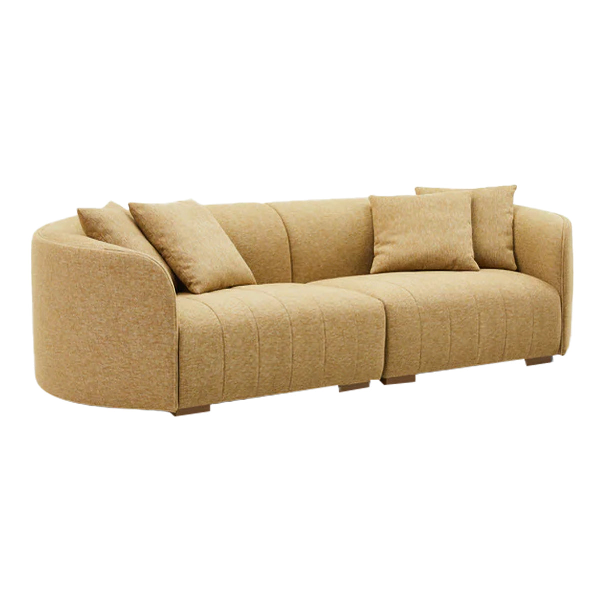 Juniper Pearl 3-Seater Sofa - Modern Comfortable Living Room Couch for Small Spaces | Perfect for Apartments, Condos & Cozy Homes