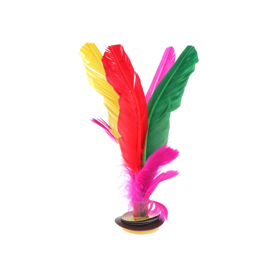 Chinese Jianzi Shuttlecock - Traditional Football Hacky Sack for Fitness, Outdoor Games & Entertainment - Perfect for Backyard Fun, Park Play & Family Activities