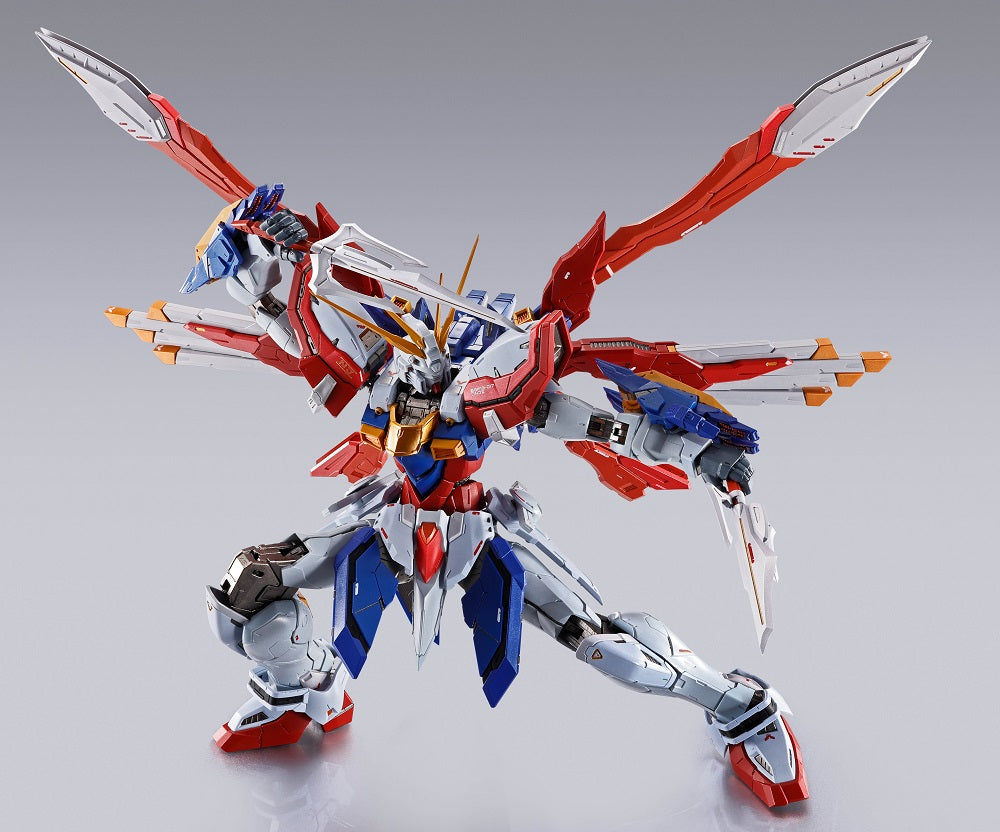 Bandai Metal Build G Gundam God Gundam Action Figure - Premium Collectible Model Kit for Anime Fans | Perfect for Display, Gifts & Anime Collections