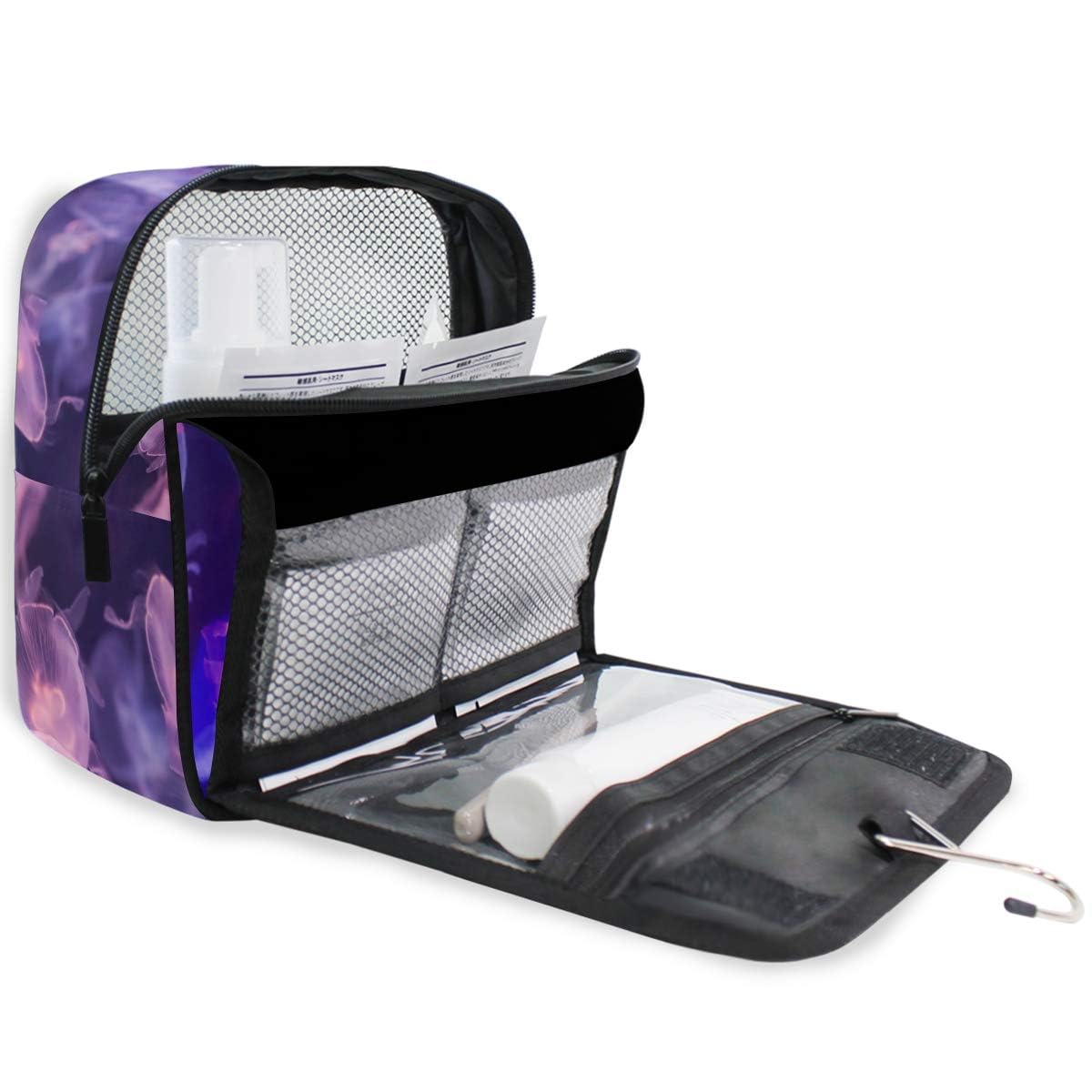 VIKKO Hanging Toiletry Bag for Travel - Waterproof Cosmetic Organizer with Multiple Pockets, Portable Makeup Bag for Women & Men - Perfect for Camping, Gym, Beach Trips and Airplane Carry-on