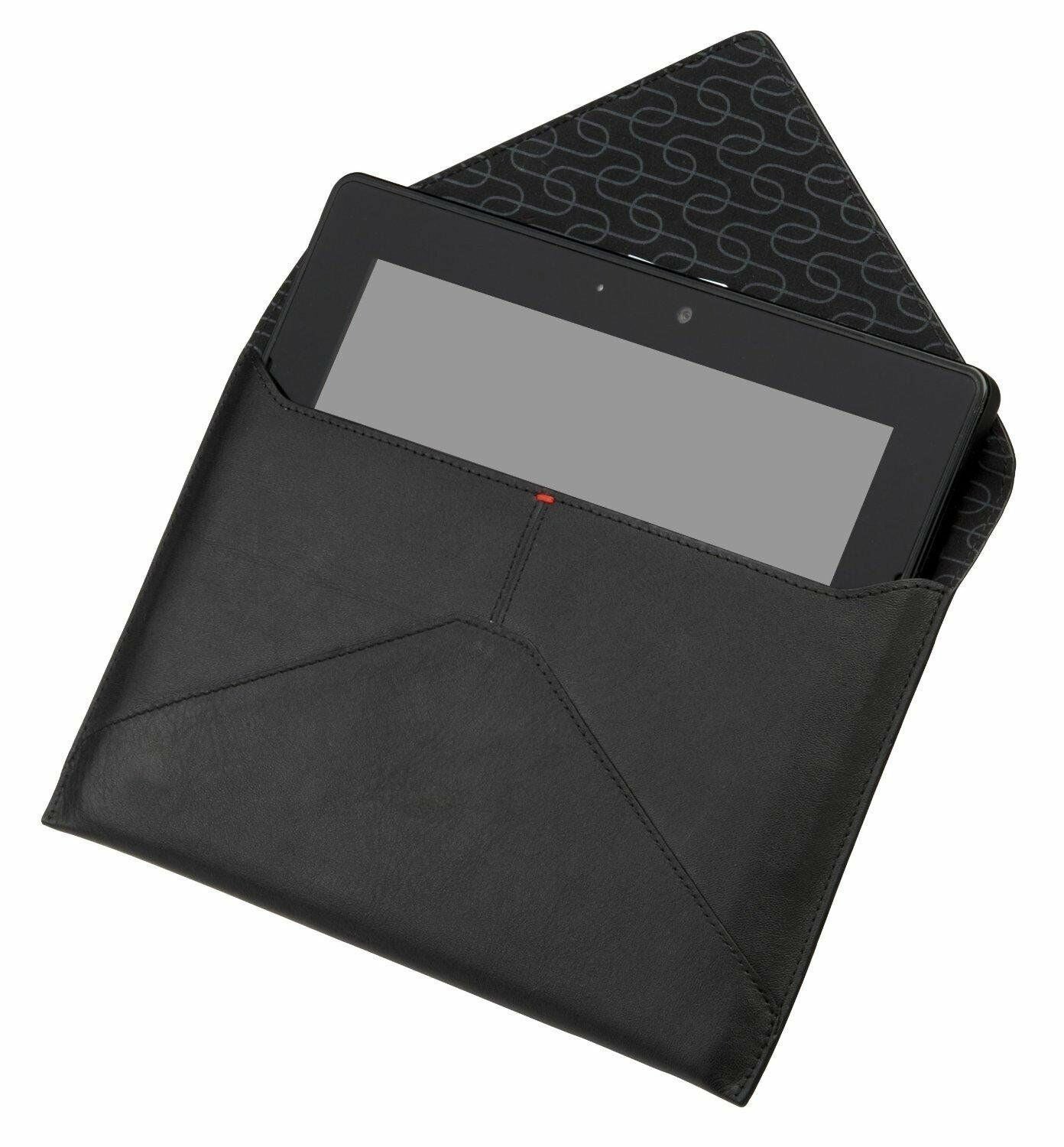 Premium BlackBerry PlayBook Leather Envelope Pouch Case - Slim Protective Wallet Cover for BlackBerry PlayBook Tablet (Model ACC 39317) - Perfect for Business Travel & Daily Commute