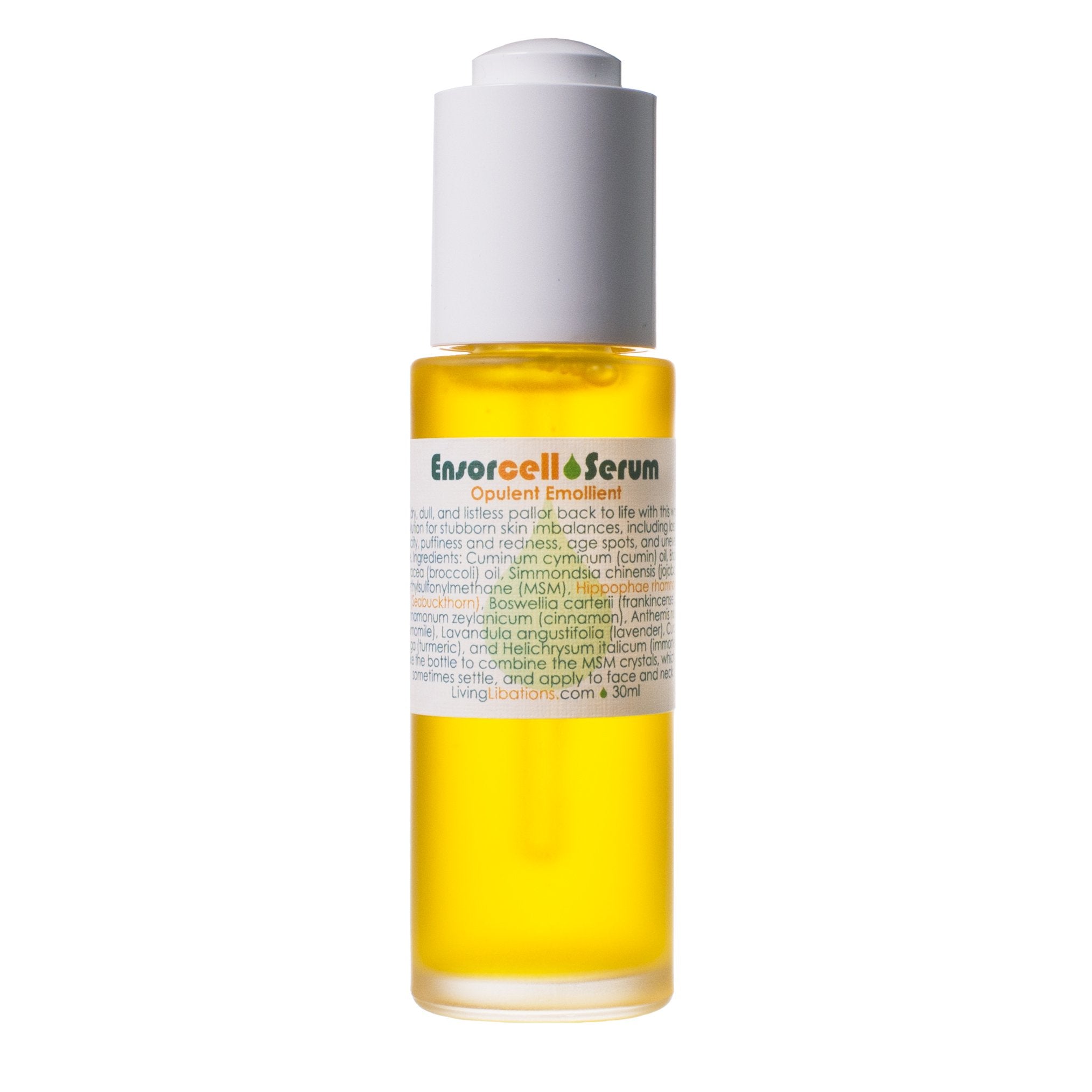 Ensorcell Serum - Anti-Aging Face Serum with Hyaluronic Acid & Vitamin C for Glowing Skin | Day & Night Moisturizer for Women & Men | Perfect for Dry Skin & Wrinkles