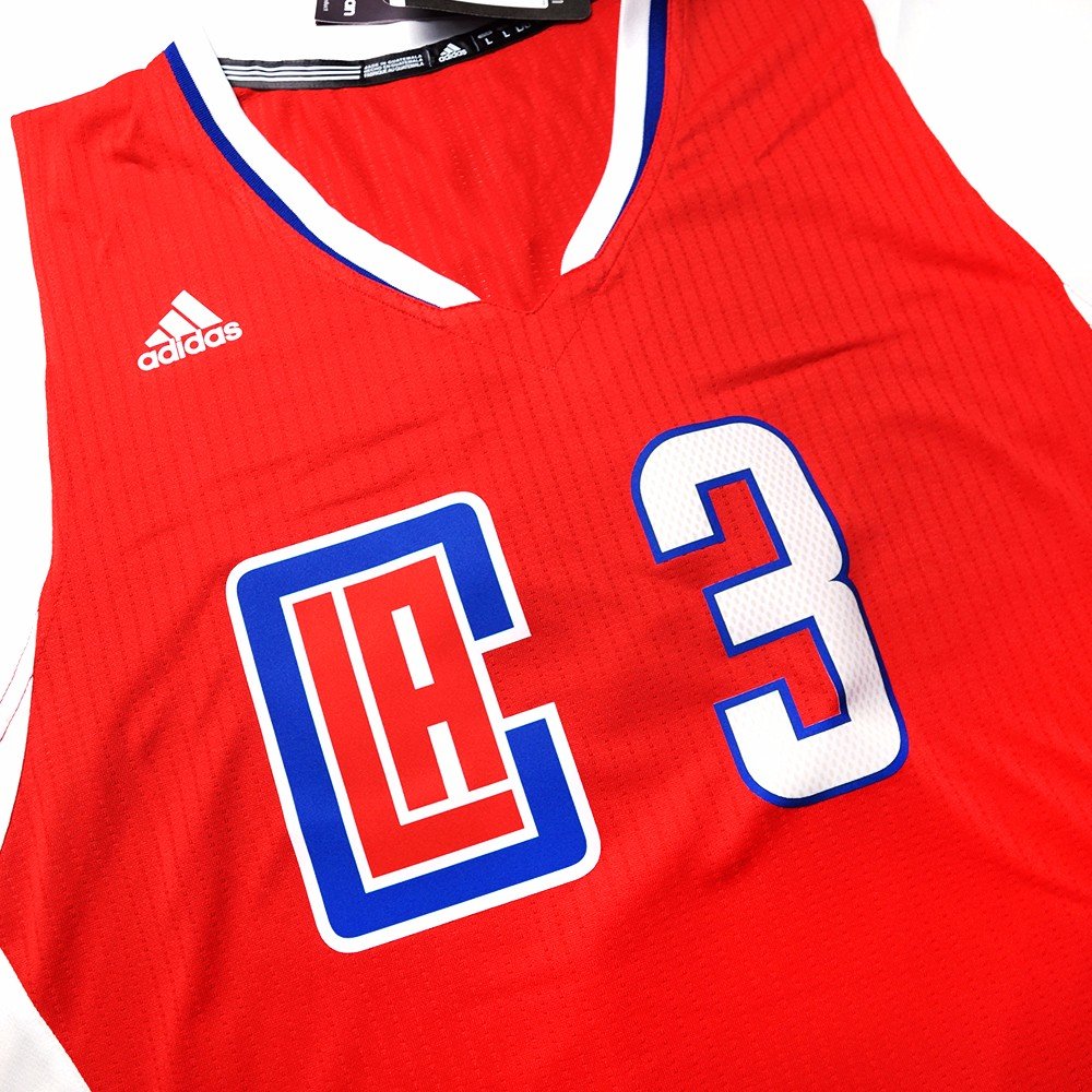 Adidas Chris Paul Los Angeles Clippers Swingman Jersey - Men's NBA Basketball Jersey, Red Road Edition - Perfect for Game Day, Fan Events & Sports Collectibles