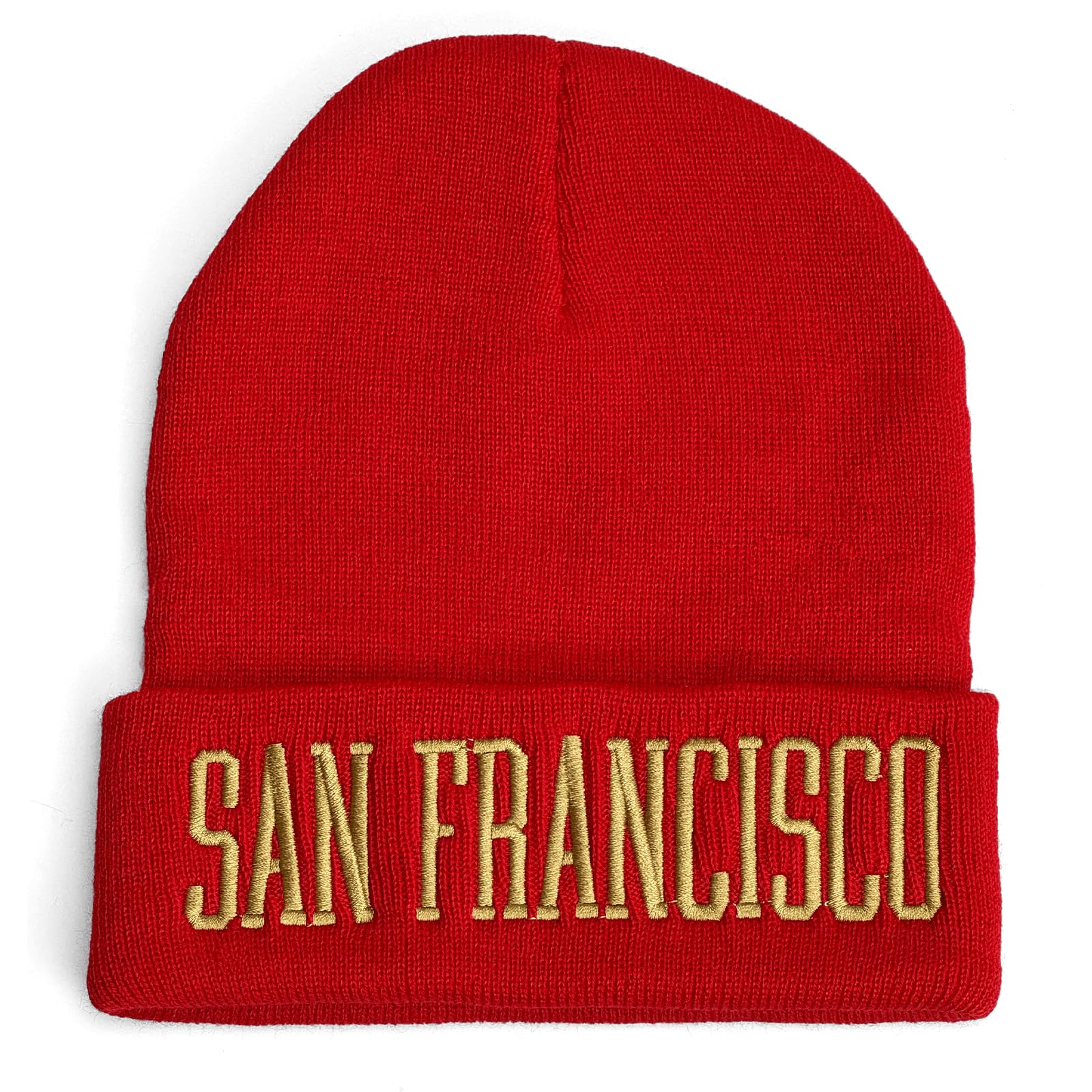 Warm Winter Hat Cities Beanie for Men & Women - Soft Knit Cuffed Cap with Fleece Lining - Perfect Christmas Gift for Outdoor Activities, Skiing & Snowboarding