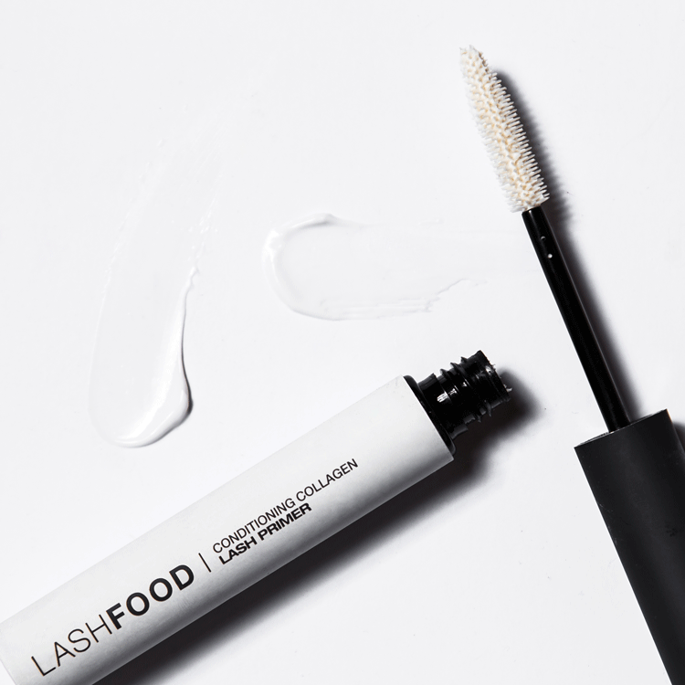 LashFood Mini Conditioning Collagen Lash Primer 4ml - Natural Eyelash Growth Serum for Longer, Thicker Lashes - Perfect for Daily Use & Nighttime Lash Care Routine
