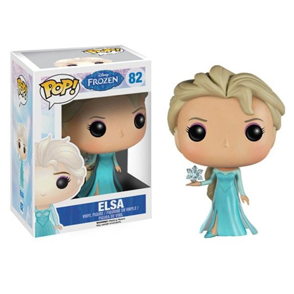 Disney Frozen Elsa Pop! Vinyl Figure #82 - Collectible Toy for Kids & Adults, Perfect for Display, Gifts, and Movie Fans