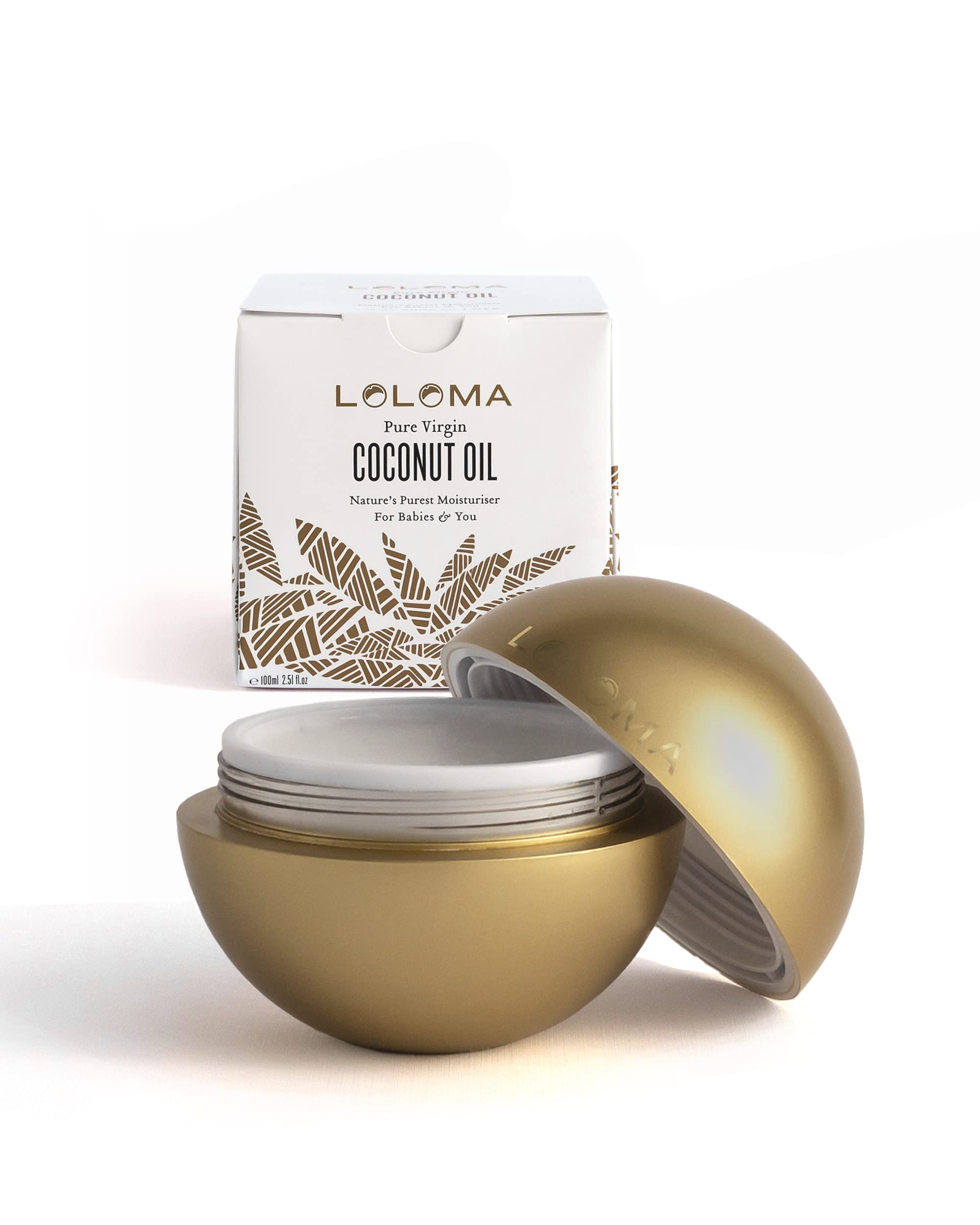 Organic Virgin Coconut Oil from Fiji - Natural Moisturizer for Babies & Adults | Chemical-Free, Light Scent, Fast Absorbing | Perfect for Skin Care, Hair Treatment & Cooking