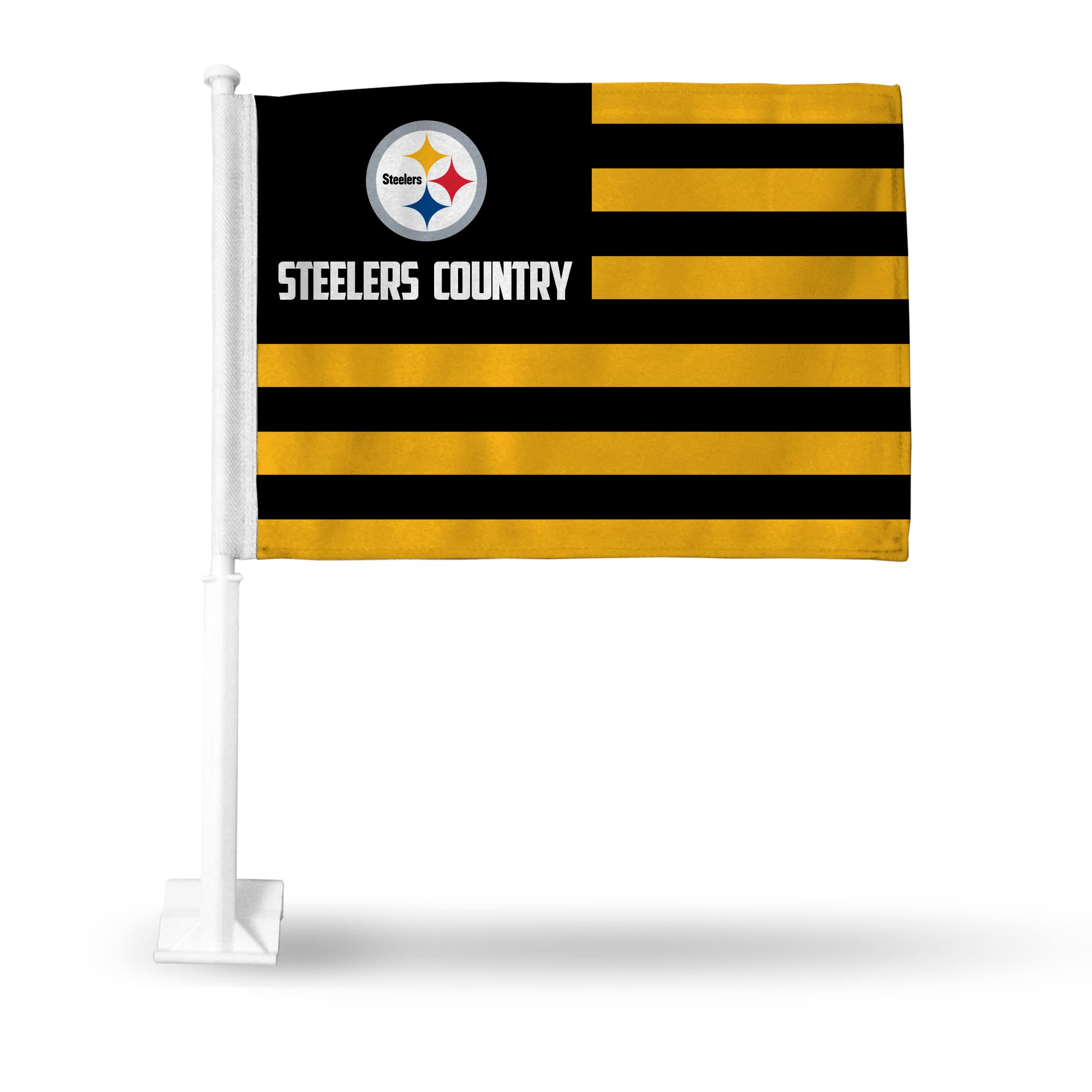 NFL Car Flag - Double Sided Team Logo Car Accessory for Game Day & Tailgating | Rico Industries