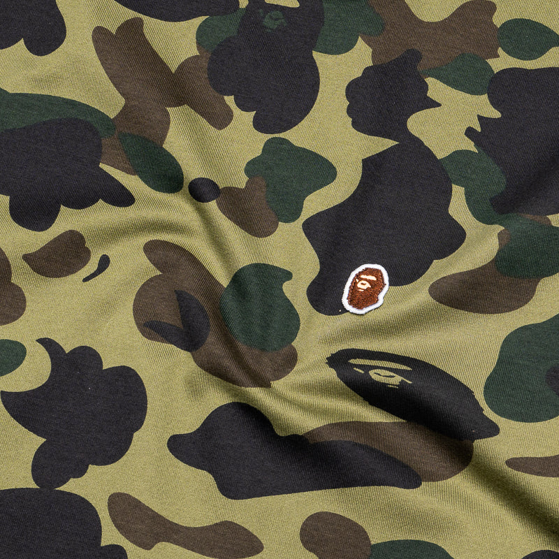 BAPE® 1st Camo One Point Tee - Green | Streetwear Fashion T-Shirt for Men | Perfect for Casual Wear & Urban Outfits