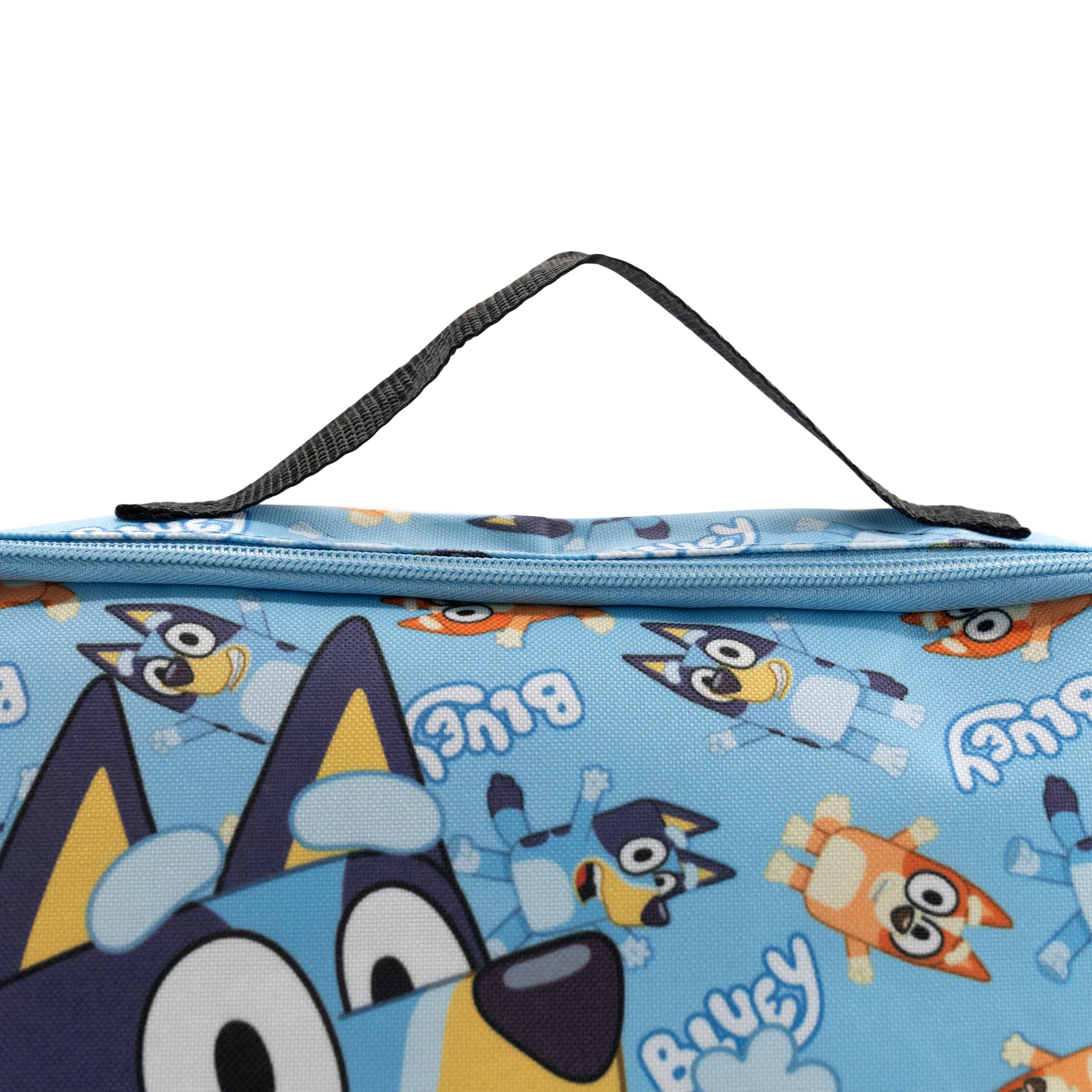 Bluey and Bingo Travel Packing Cubes Set - 4-Piece Luggage Organizer for Kids | Lightweight Travel Accessories for Boys & Girls | Perfect for Family Vacations, Weekend Getaways & School Trips