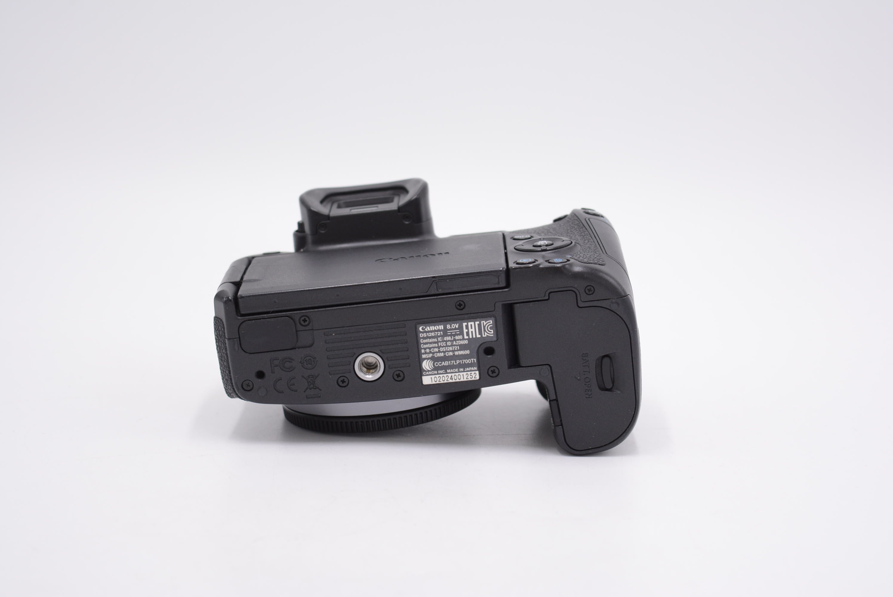 Canon EOS R Mirrorless Digital Camera - Full Frame 30.3MP, 4K Video, Dual Pixel CMOS AF | Used Like New | Perfect for Travel Photography, Vlogging & Professional Shoots