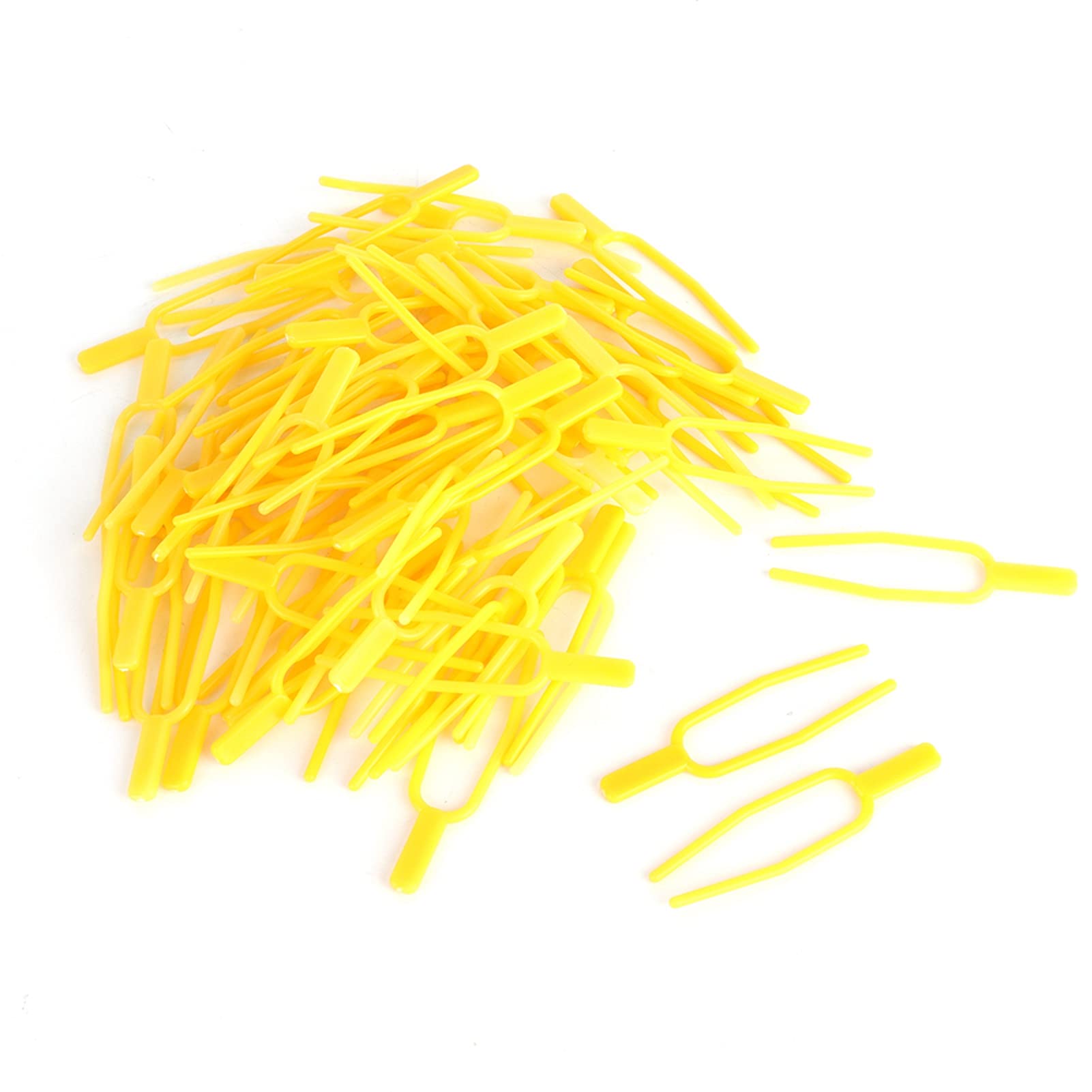 100PCS Plant Support Clips - Gentle Tomato & Cucumber Clips for Climbing Vines, Stolon Fixing, Flower Stems | Durable Garden Accessories for Greenhouse, Vertical Gardening, and Indoor Plants
