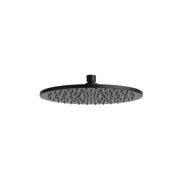 Premium Round 10 Inch Rain Shower Head - High Pressure Waterfall Rainfall Showerhead with Adjustable Angle for Luxurious Spa-Like Bathroom Experience