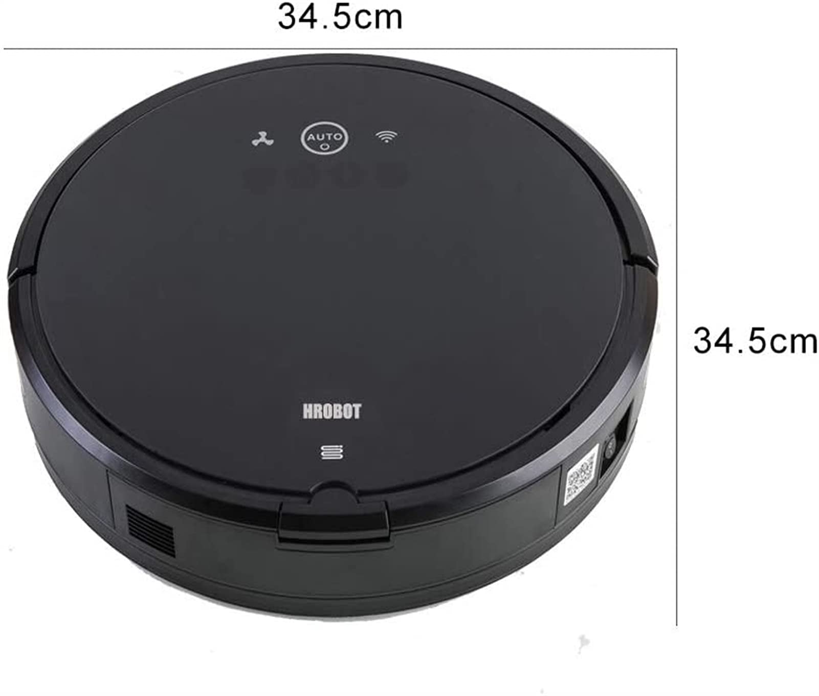 Smart Robot Vacuum Cleaner with Internal Route Planning, 160min Runtime & Strong Suction - APP Control, Carpet Boost Mode - Perfect for Pet Hair & Large Homes - Ideal for Hardwood Floors, Carpets & Daily Cleaning