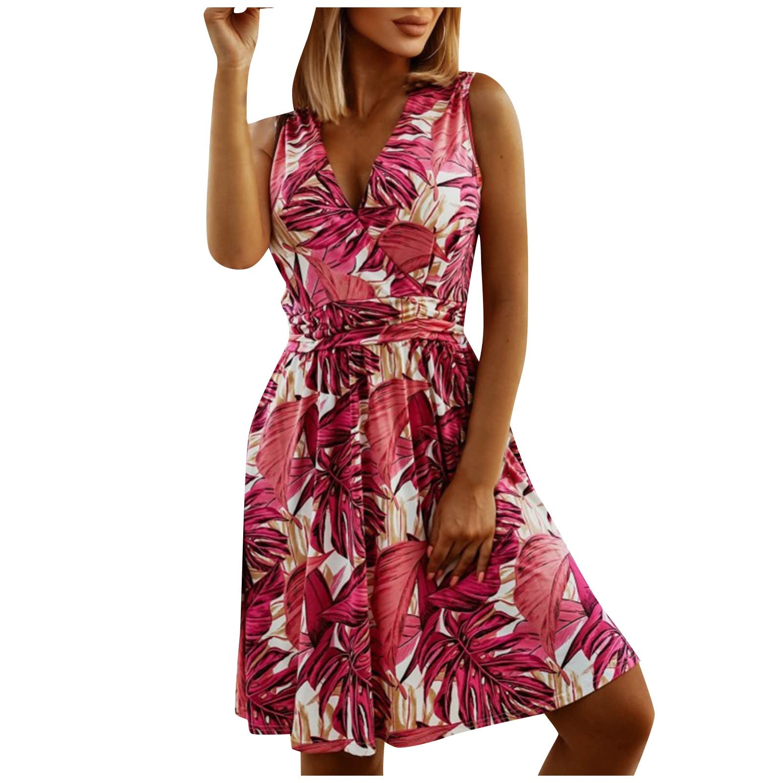 Stylish Women's Plus Size Casual Dresses 2022 - Short Spring & Maxi Sun Midi Length Tank Dresses (S-XL) | Perfect for Summer Outings, Beach Vacations & Office Wear