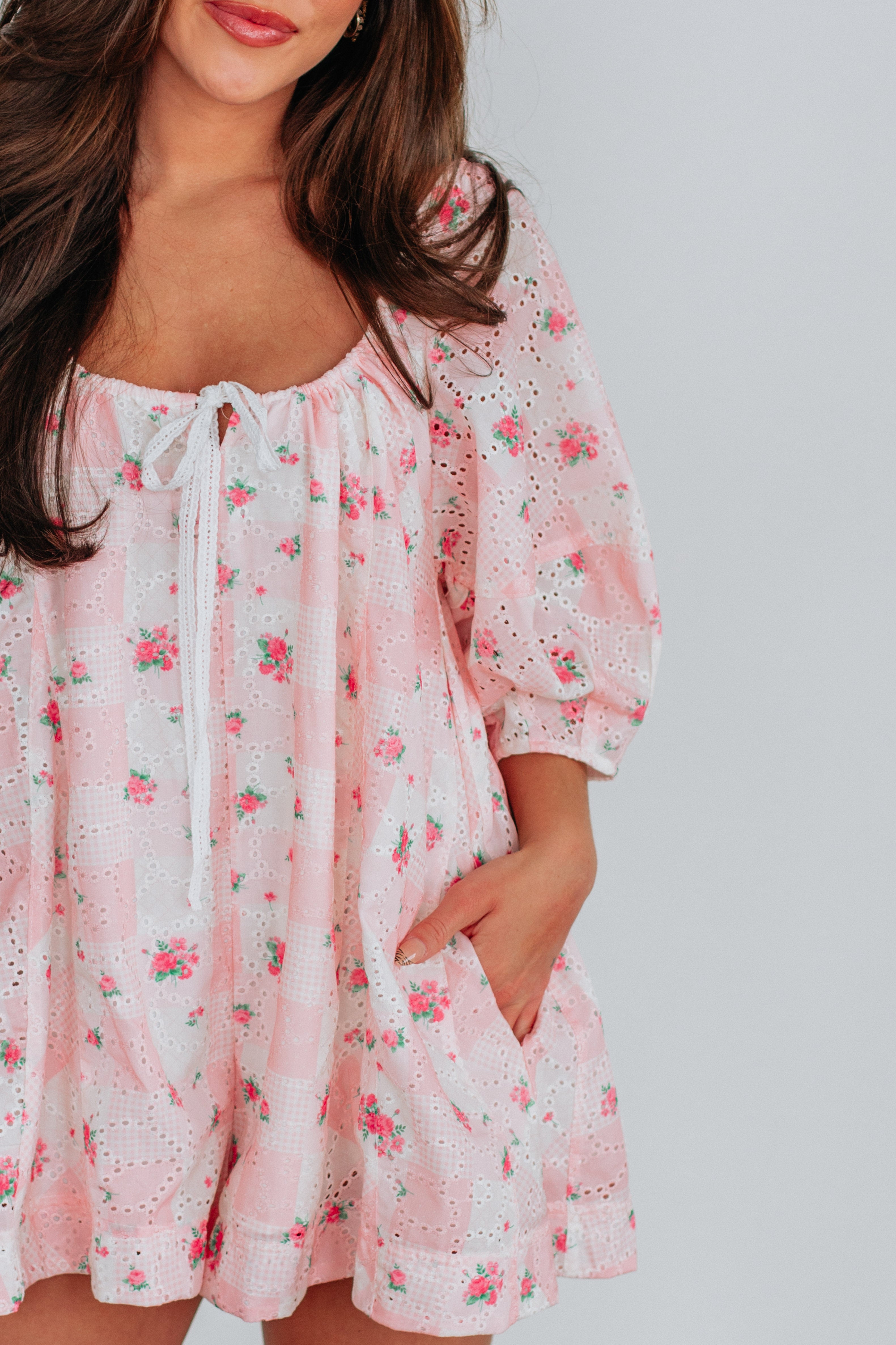 Alyse Floral Romper for Women - Summer Sleeveless Jumpsuit with Pockets, Boho Chic Outfit for Beach, Vacation, and Casual Wear