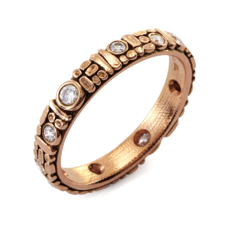 Alex Sepkus Mosaic Ring R 155RD – Handcrafted Jewelry for Women, Elegant Statement Ring for Parties & Special Occasions