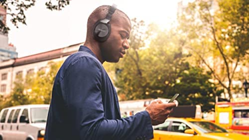 Technics EAH-A800 Premium Closed-Back Wireless Headphones with Noise Cancellation - Black | Perfect for Travel, Office & Home Listening