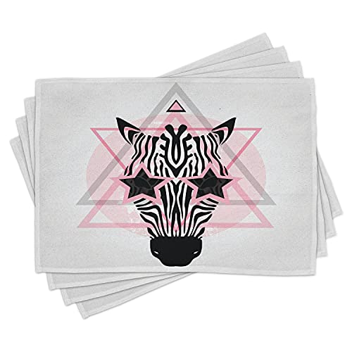Baby Pink Black White