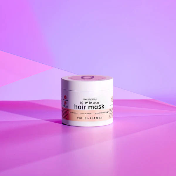 Georgie Mane 10 Minute Hair Mask - Deep Conditioning Treatment for Dry & Damaged Hair - Perfect for At-Home Salon Quality Hair Care