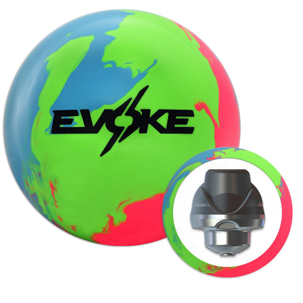 Motiv Evoke Bowling Ball – High Performance Reactive Resin for Strikes & Spares | Perfect for League Play & Tournament Competition