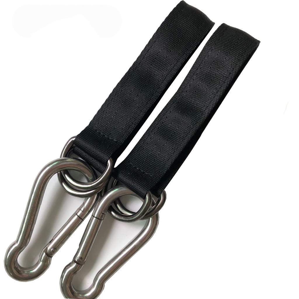 Heavy Duty Hammock Straps for Trees - 2 Pack Swing Hanging Kit with Carabiner, 440lbs Capacity - Perfect for Hammocks, Swing Chairs & Exercise Pulleys - Ideal for Camping, Backyard Relaxation & Outdoor Adventures