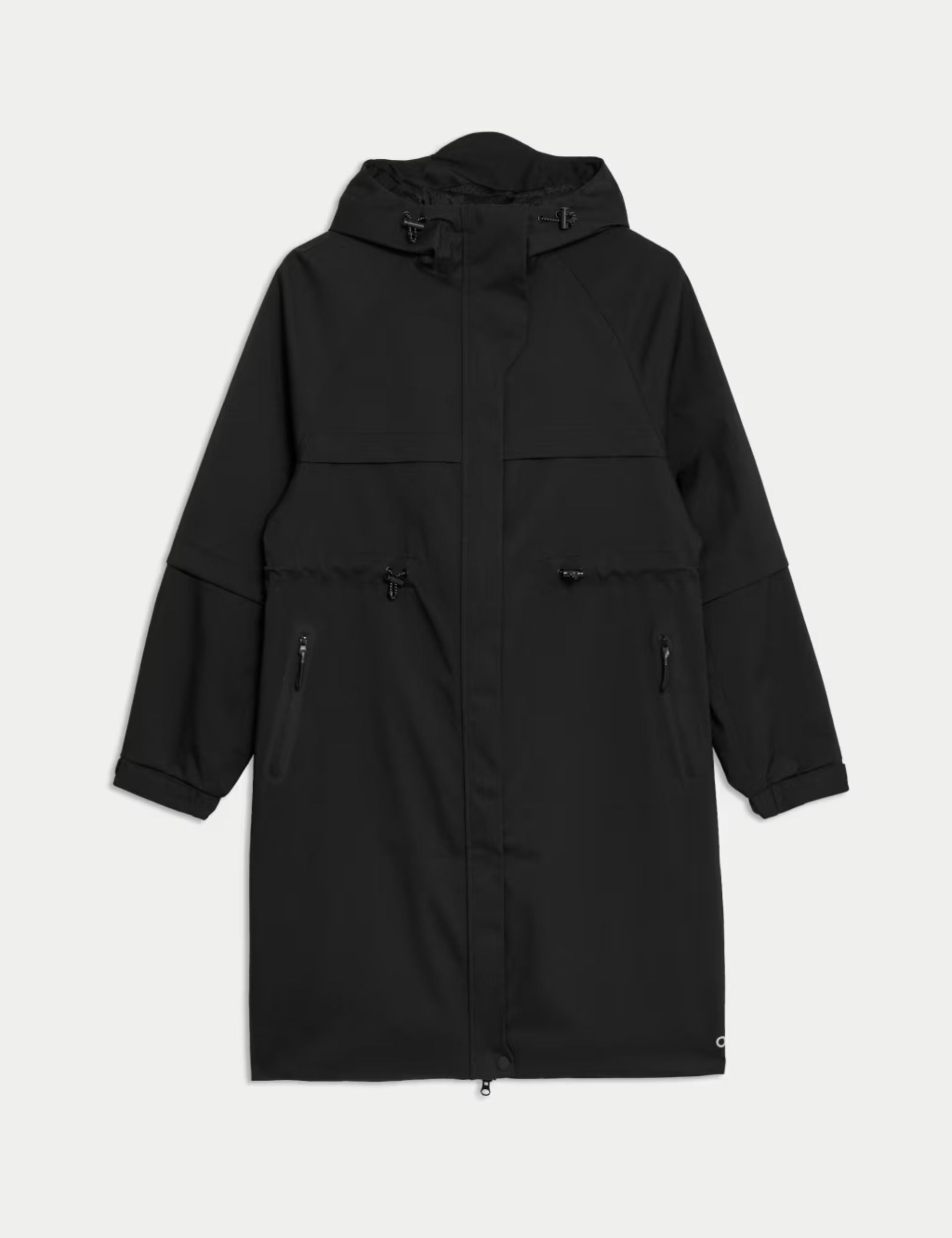 Stormwear Ultra Waterproof Hooded Parka Jacket for Men & Women - Windproof Winter Coat with Adjustable Hood - Perfect for Hiking, Camping & Outdoor Adventures (Black)