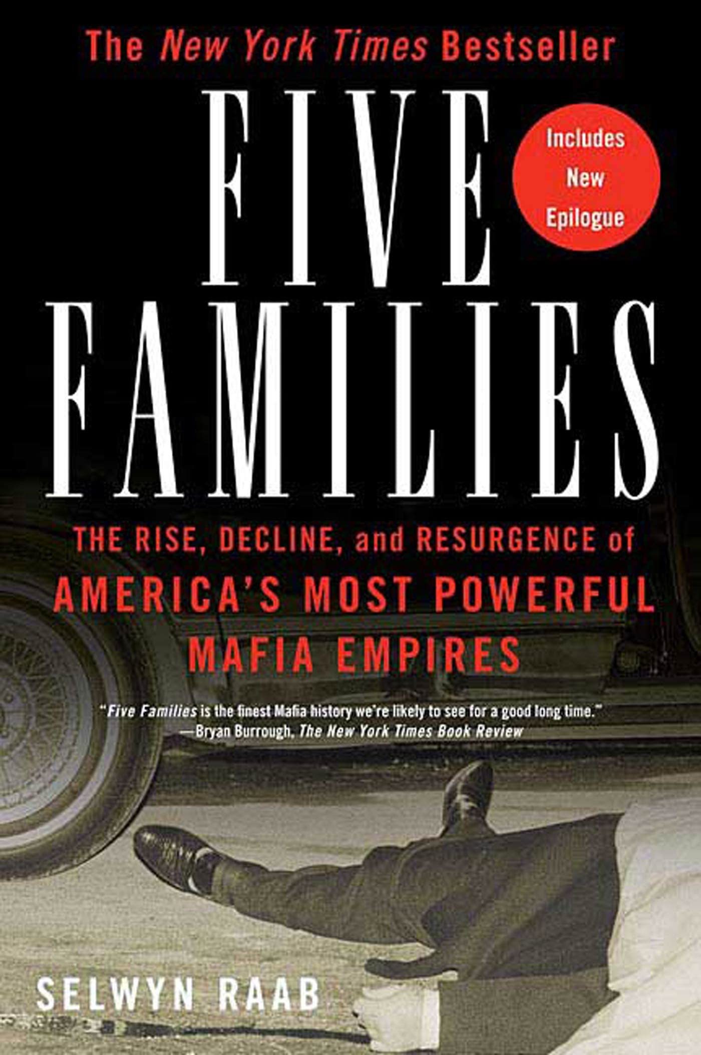 Five Families: The Rise, Decline & Resurgence of America's Most Powerful Mafia Empires | True Crime Book | Perfect for History Buffs & Crime Story Enthusiasts