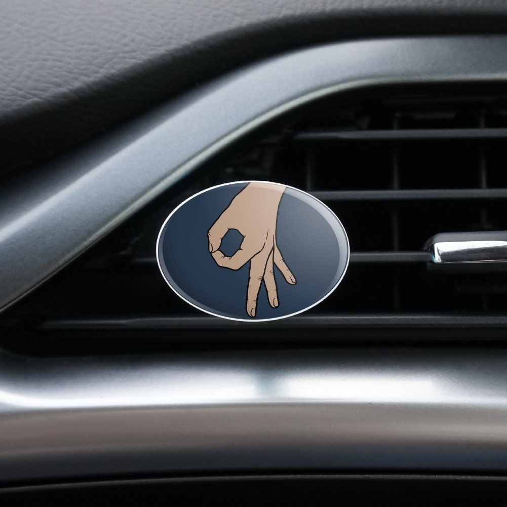 Premium Car Air Freshener Vent Clip - The Circle Game Scented Diffuser for Fresh Car Interior | Perfect for Daily Commute, Road Trips & Office Parking