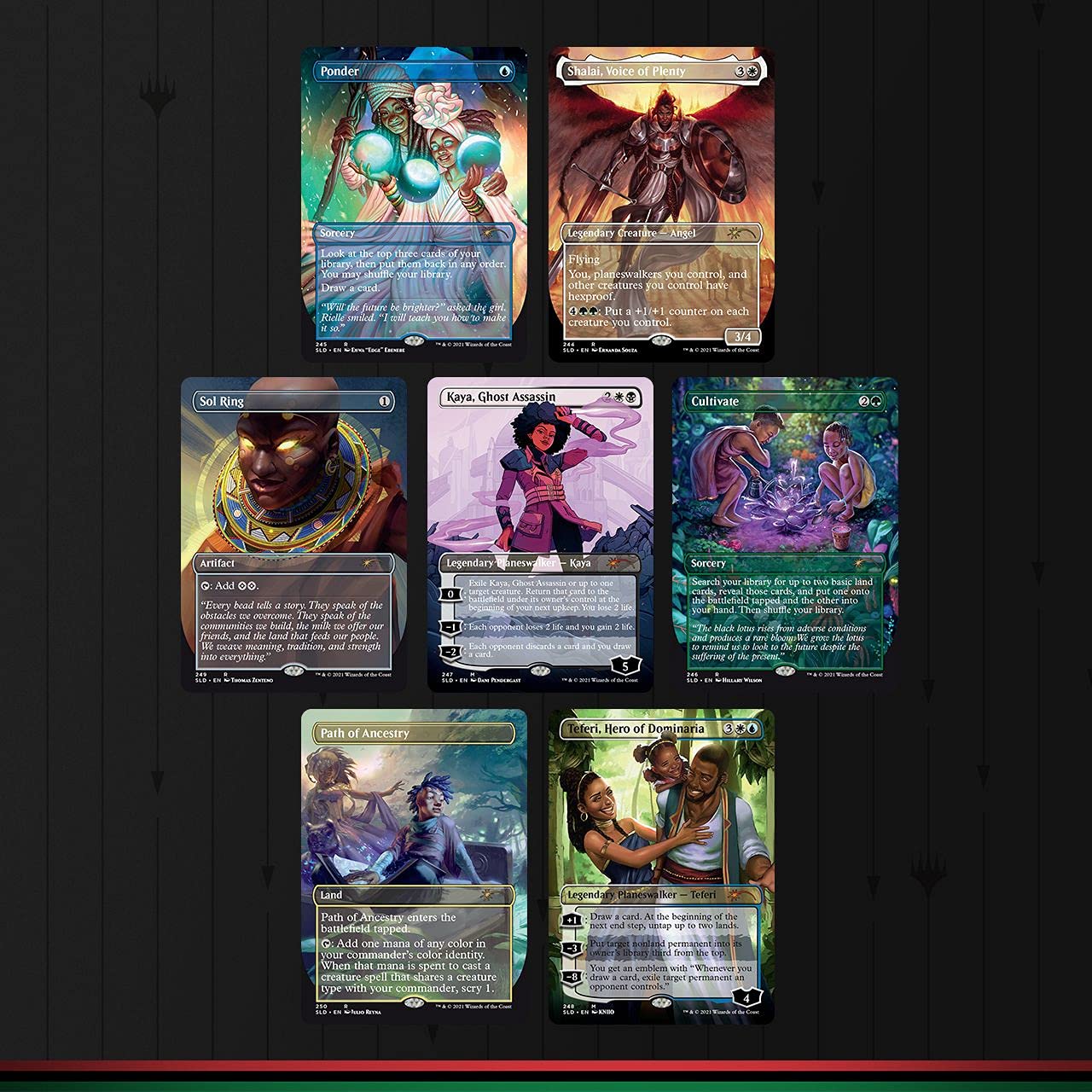 Magic: The Gathering Secret Lair - Black is Magic MTG Cards | Collectible Trading Card Game for Players & Enthusiasts | Perfect for Tournaments, Casual Play & Collection Displays