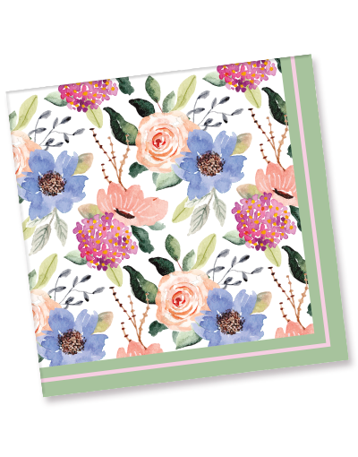Premium Hailey Luncheon Napkins - 44 Count, 2-Ply Disposable Napkins for Parties, Weddings & Events - Elegant Table Setting Accessories for Dining, Cocktail Receptions & Special Occasions