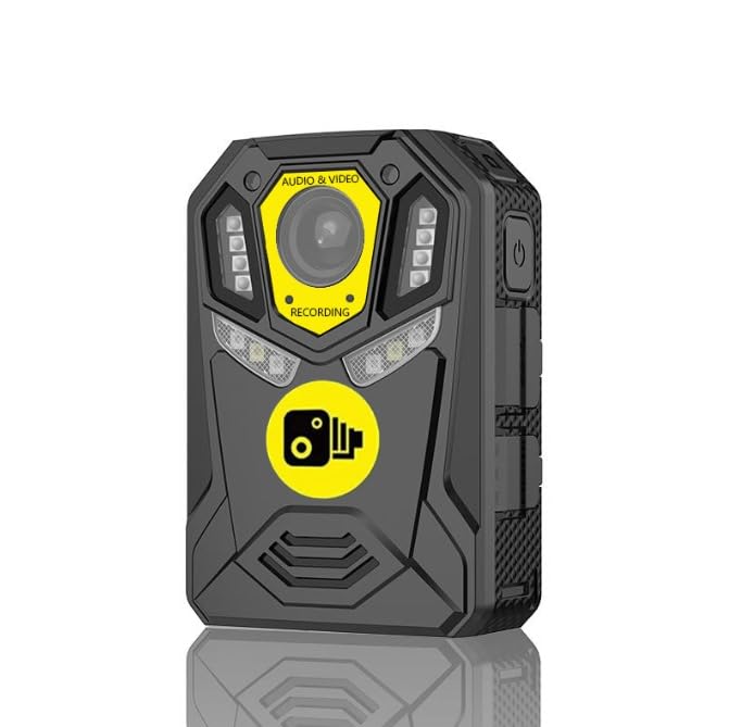Defender 4K UHD Body Camera - 128GB Memory, Night Vision, WiFi & GPS | Professional 2160x3840 Resolution with EIS | Perfect for Law Enforcement, Security Guards & Outdoor Activities | Includes Quick-Release Shoulder Harness
