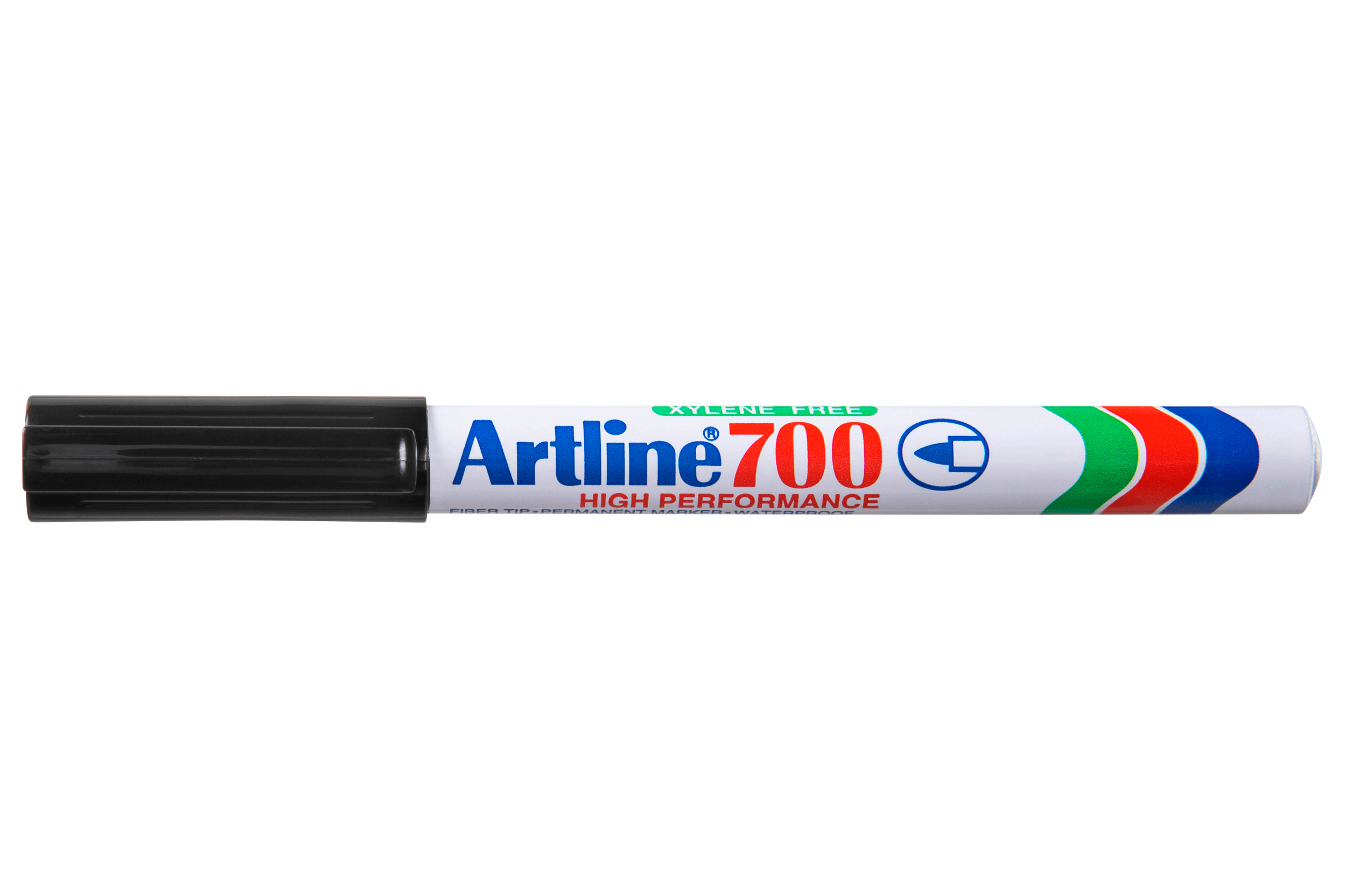 Artline 700 Permanent Marker Fine Tip Black - 12 Pack for Office, School & Home Use - Ideal for Labeling, Crafting & Writing on Various Surfaces