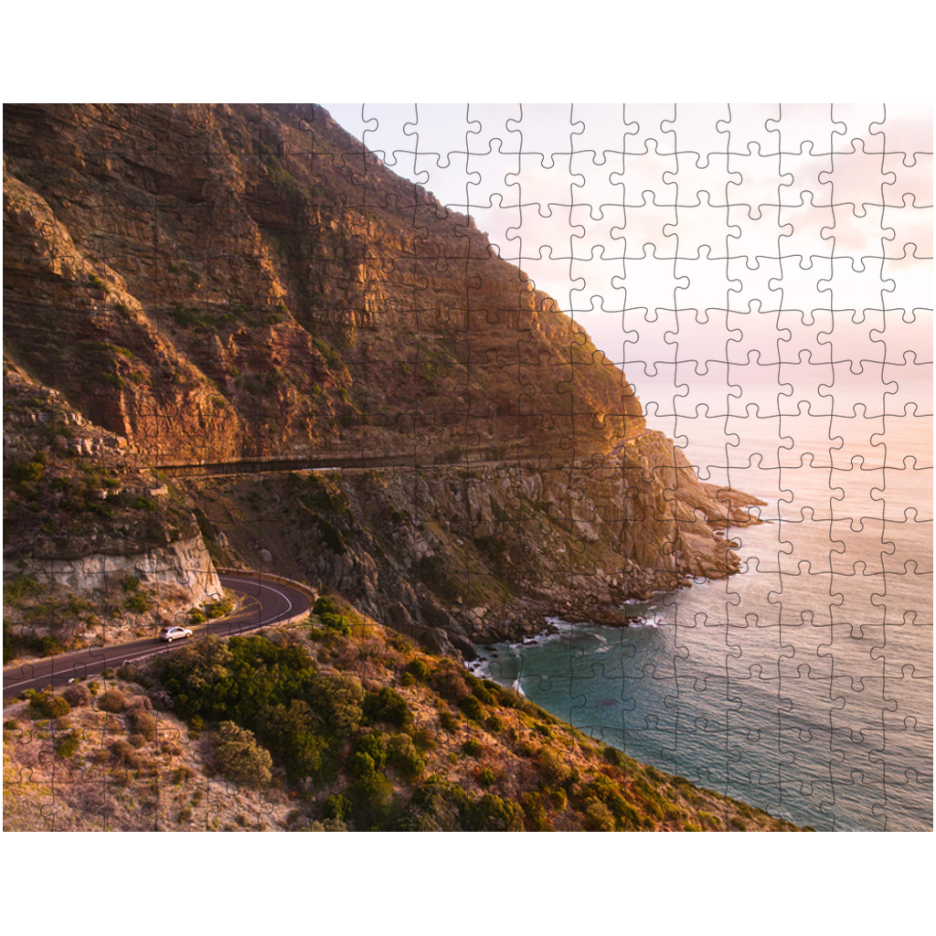 1000-Piece Ocean Mountain Scenic Jigsaw Puzzle for Adults - Perfect Gift for Puzzle Lovers & Outdoor Enthusiasts - Relaxing Home Activity & Camping Entertainment