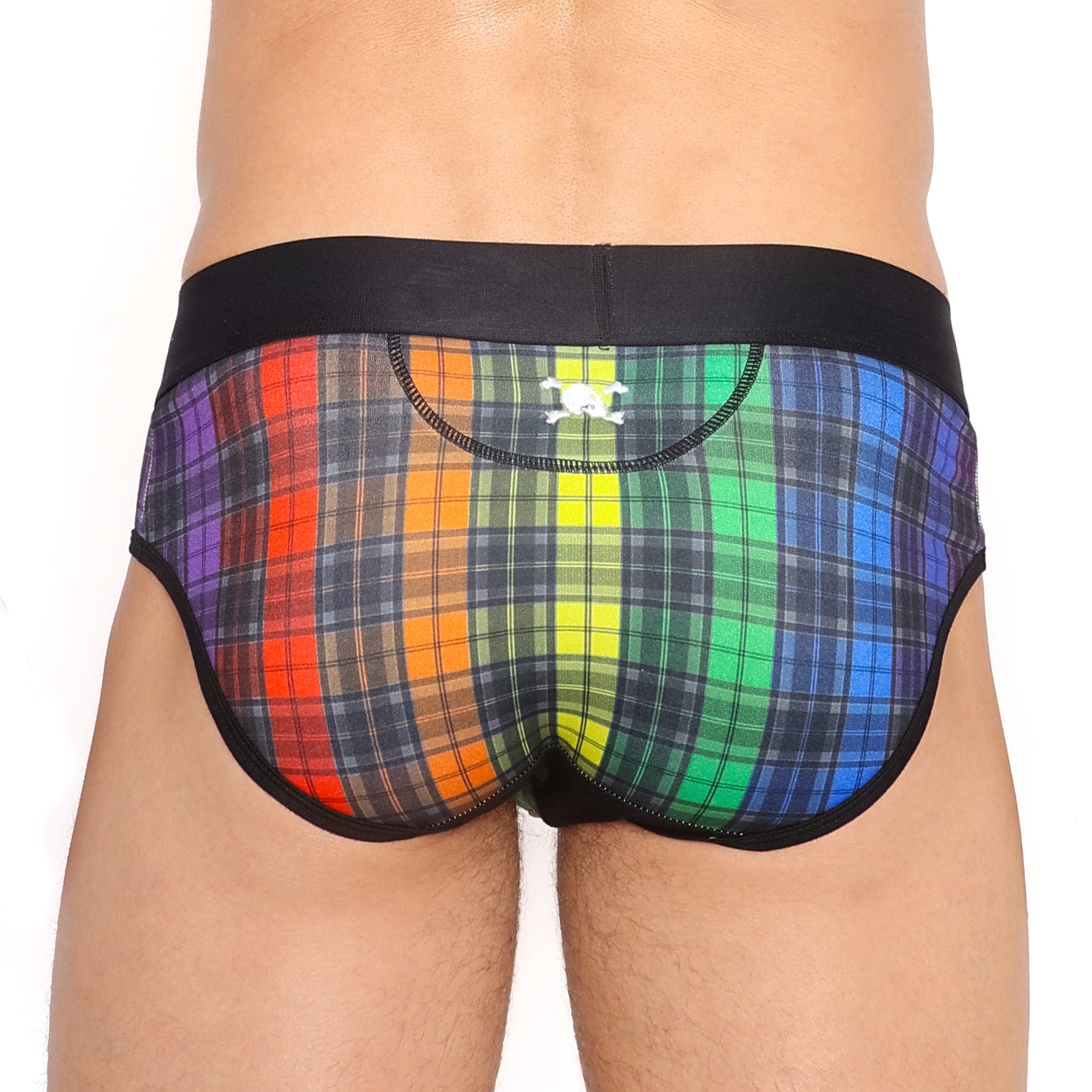 Rainbow Tartan Plaid Briefcase - Stylish & Durable Laptop Bag for Work, School & Travel | Perfect for Professionals & Students