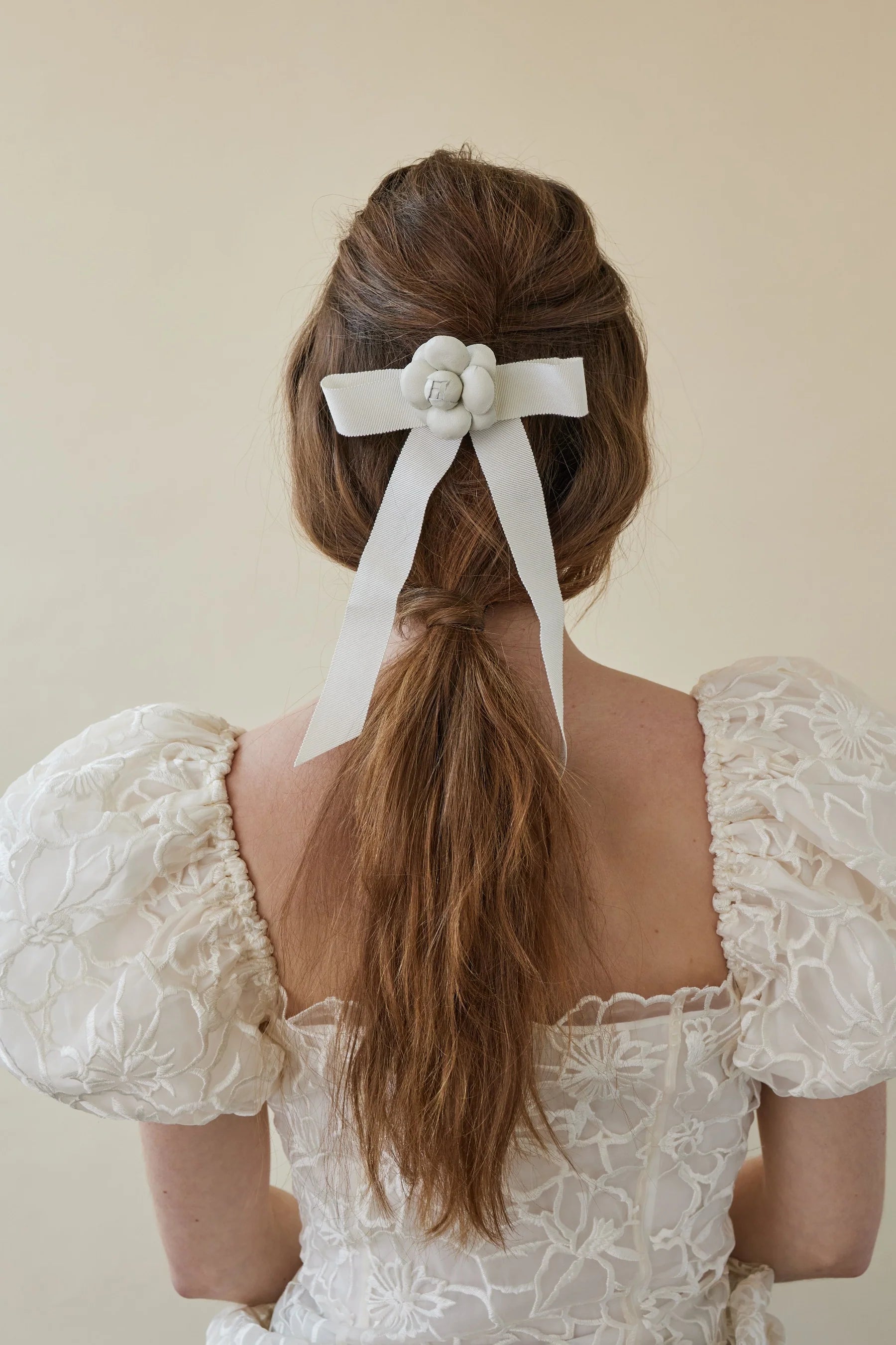 Jenna Petite Bow - Elegant Hair Accessory for Women & Girls | Perfect for Weddings, Parties & Everyday Style