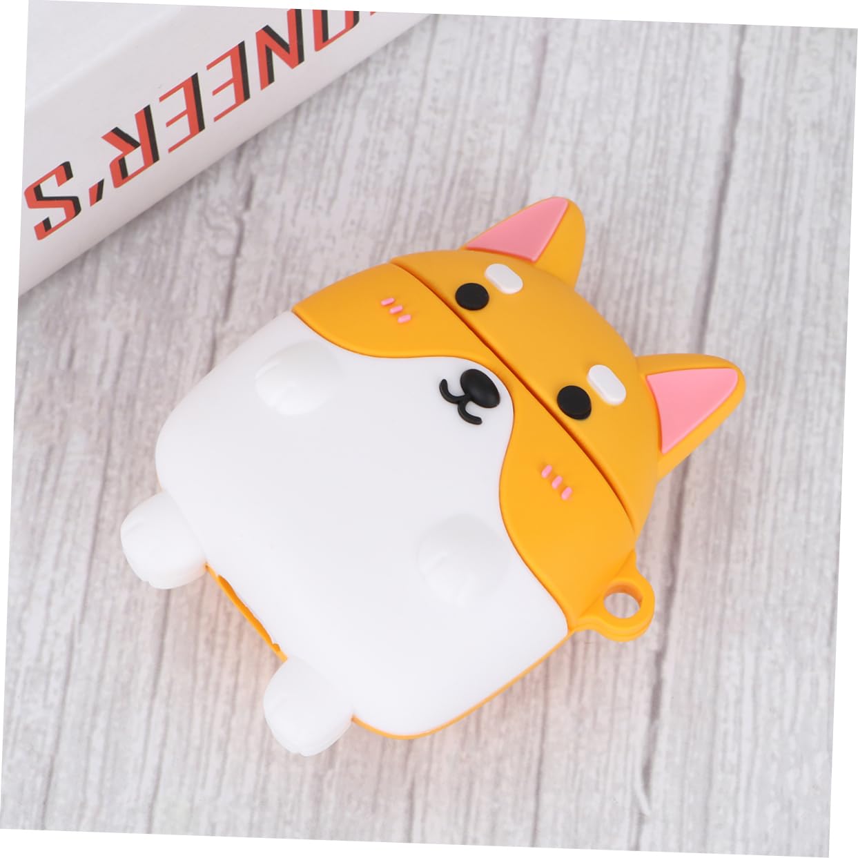 OSALADI 3-Piece Cute Puppy Cartoon Headphone Case Cover - Protective Shell for Earbuds & Headsets - Perfect for Travel, Hiking, and Outdoor Activities